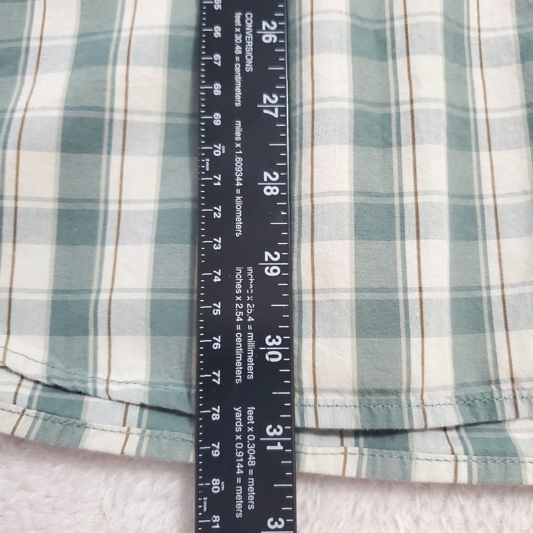 Carhartt Carhartt Shirt Men XL Green Plaid Short Sleeve Button Down Relaxed Fit Cotton Size US XL / EU 56 / 4 - 6 Thumbnail