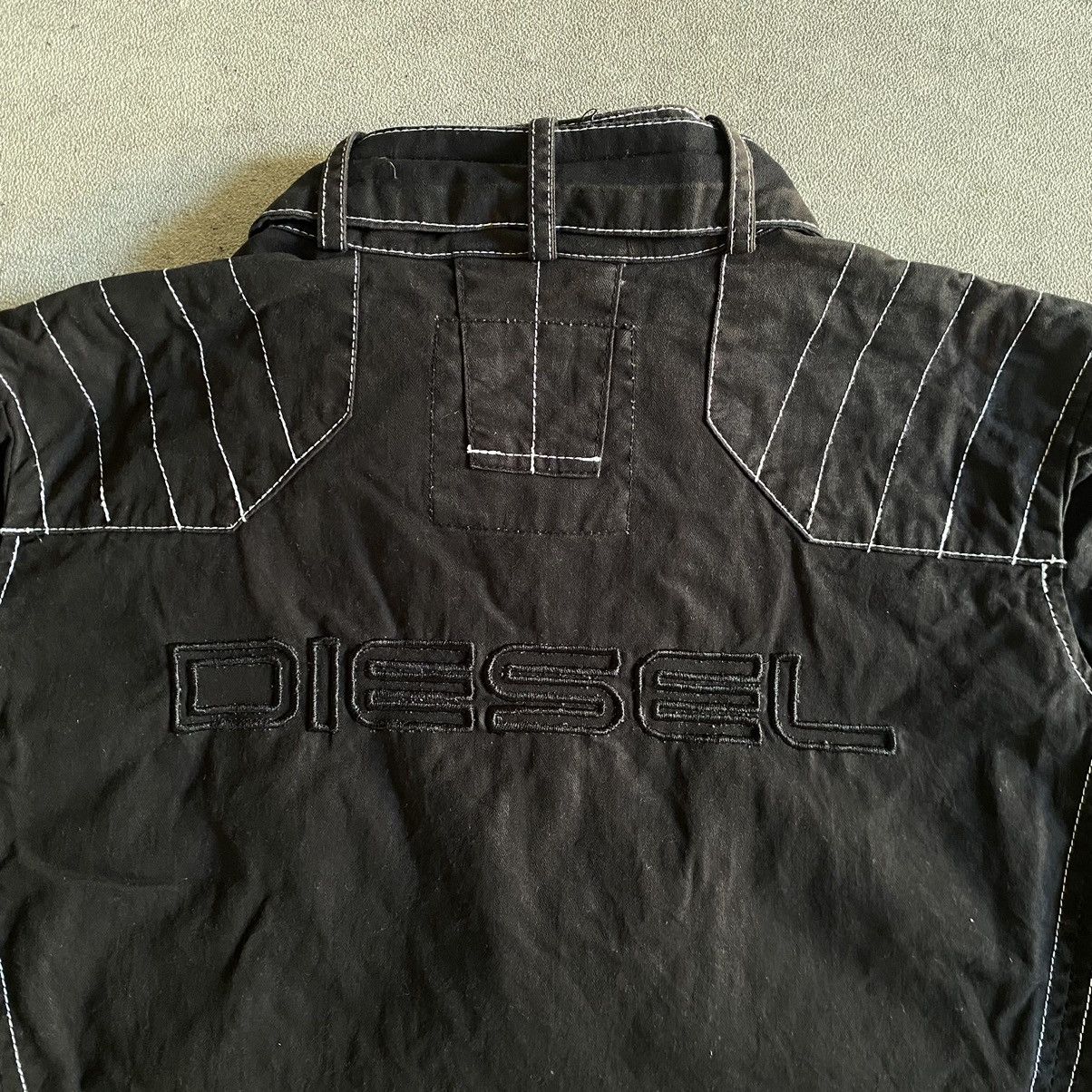Japanese Brand Diesel Bikers Canvas Jacket Size US M / EU 48-50 / 2 - 5 Thumbnail