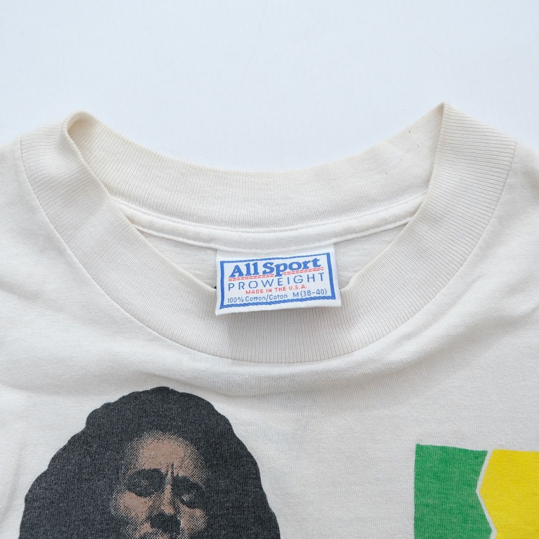 Bob Marley 1990s Bob Marley Wake Up And Live White Tee - Unisex Size US M / EU 48-50 / 2 - 3 Thumbnail