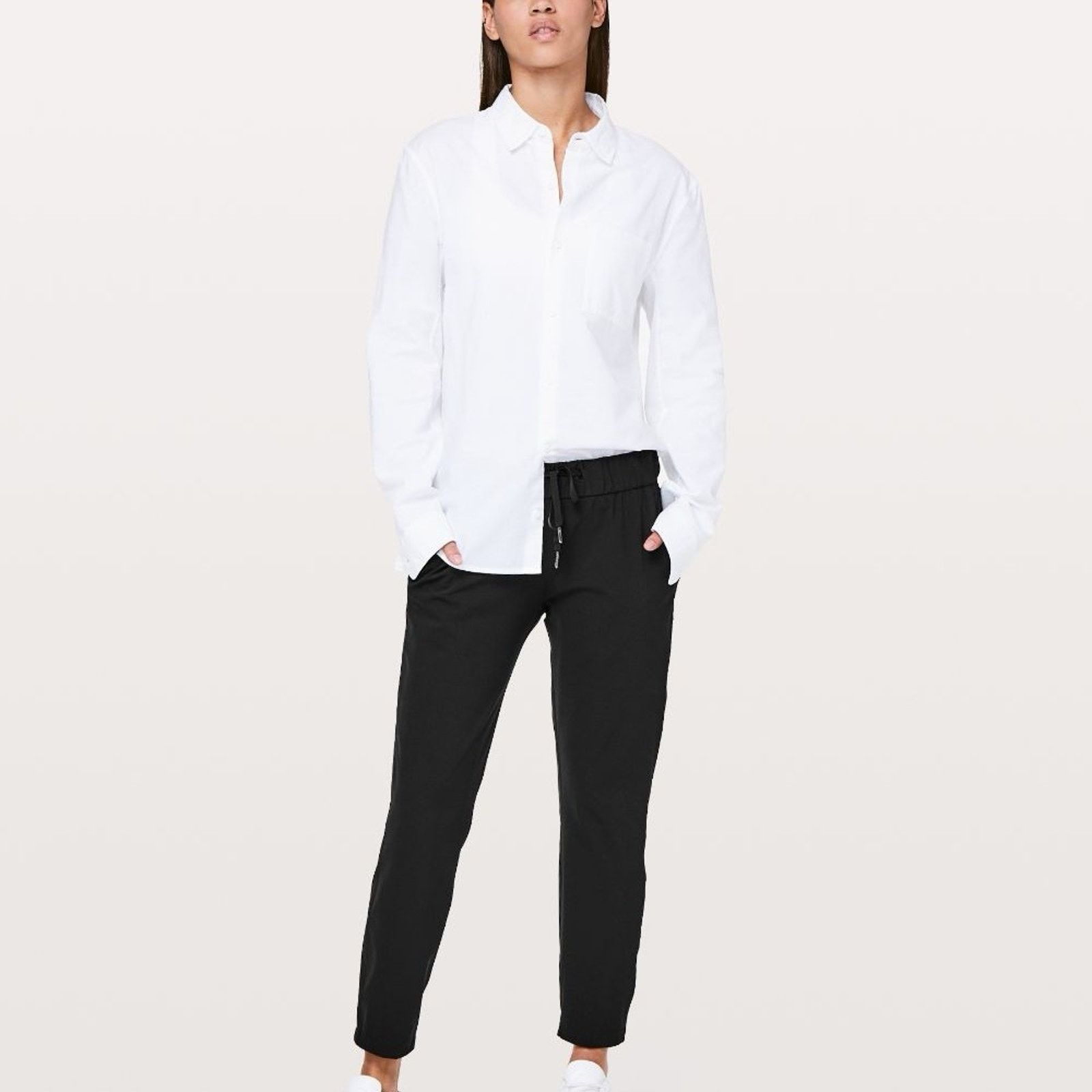 Lululemon Lululemon On The Fly 7/8 Length Pant Womens Size 4 Black Size 27" / US 4 / IT 40 - 1 Thumbnail
