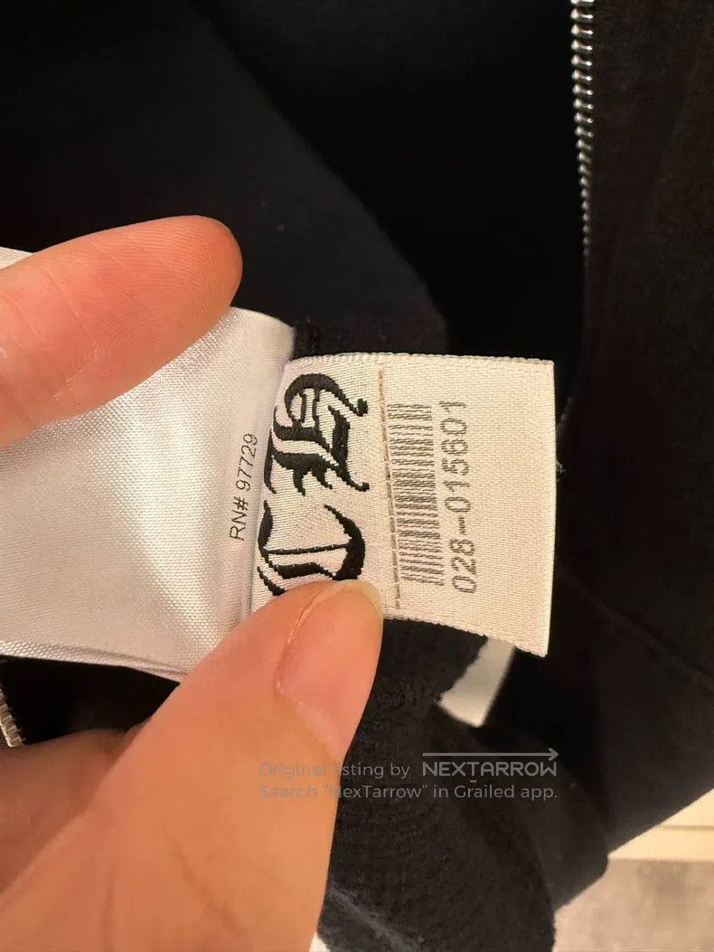 Chrome Hearts CHROME HEARTS Size M Waffle vine horseshoe zipper sweater Size US M / EU 48-50 / 2 - 9 Thumbnail