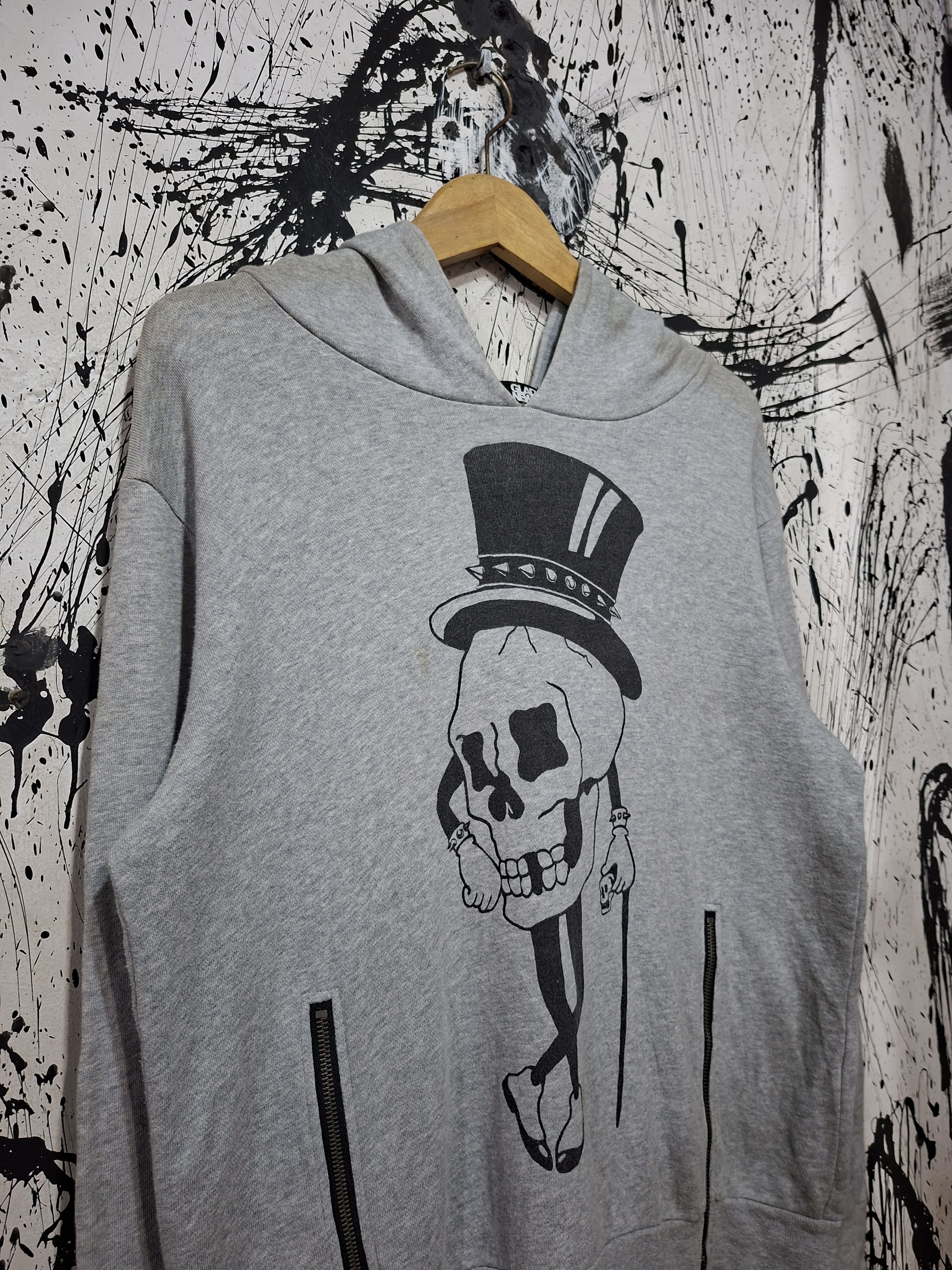 Japanese Brand GLAD NEWS SKULL HEAD SEDITIONARIES HOODIE Size US L / EU 52-54 / 3 - 2 Thumbnail