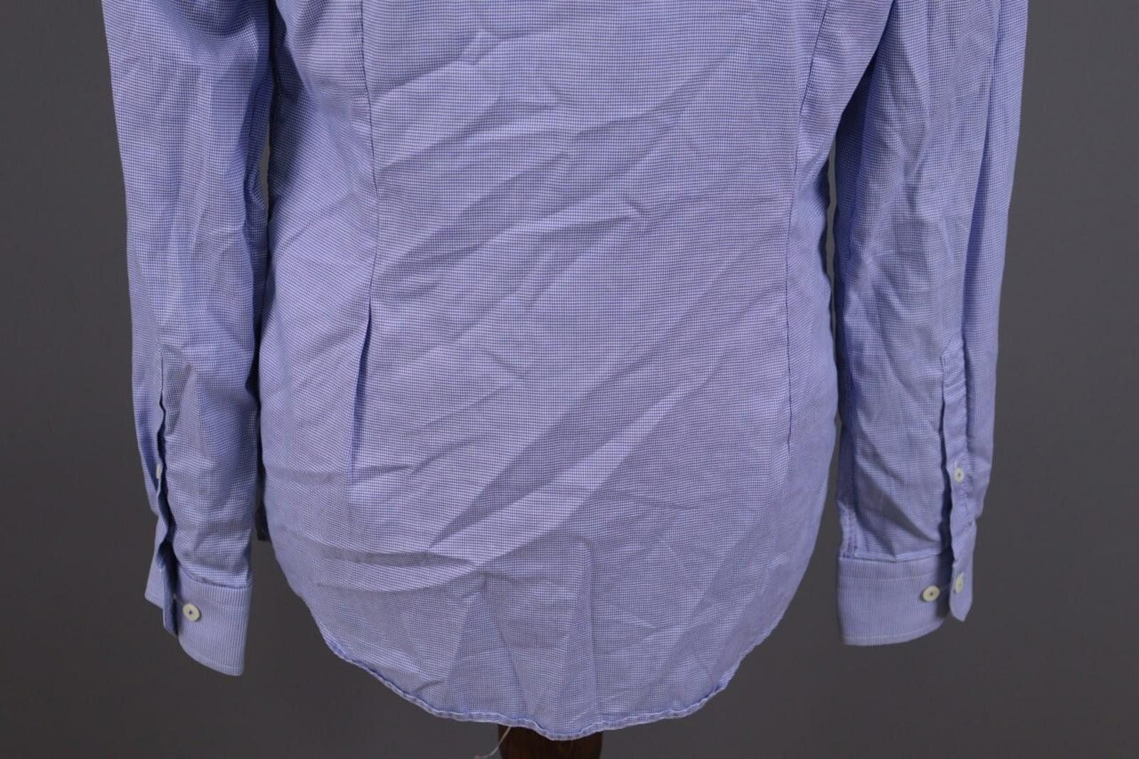 Eton Eton Slim Fit Blue Luxury Dress Shirt Size 16 41 L Size US M / EU 48-50 / 2 - 11 Thumbnail