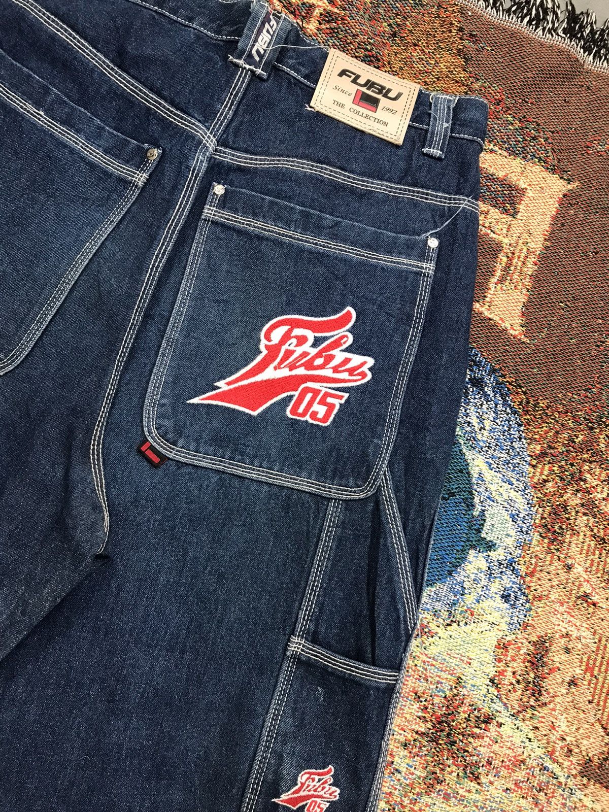 Fubu Vintage Fubu embroidered carpenter denim Size US 36 / EU 52 - 12 Thumbnail