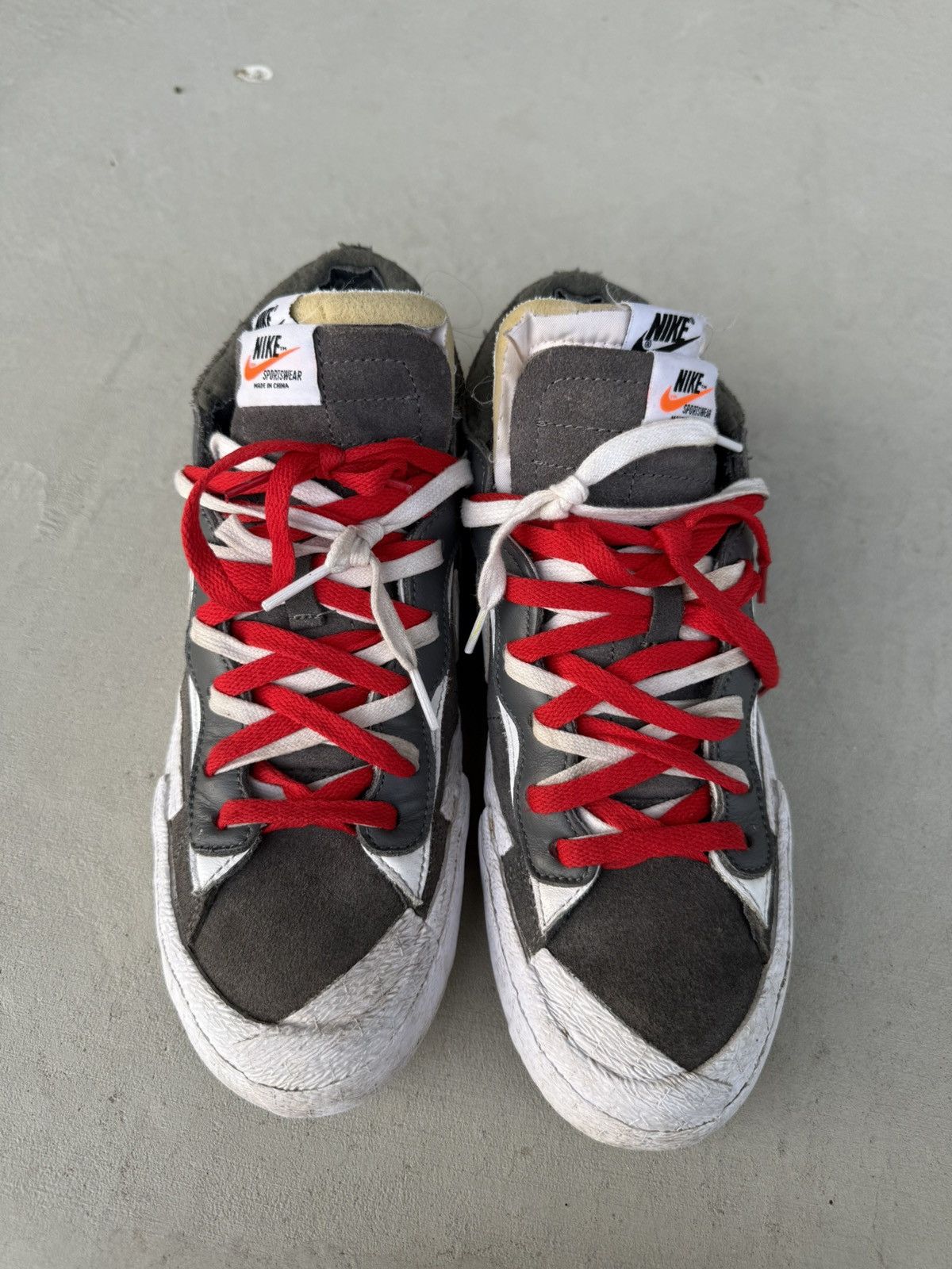 Nike × Sacai Blazer Low Sacai Size US 10 / EU 43 - 2 Thumbnail