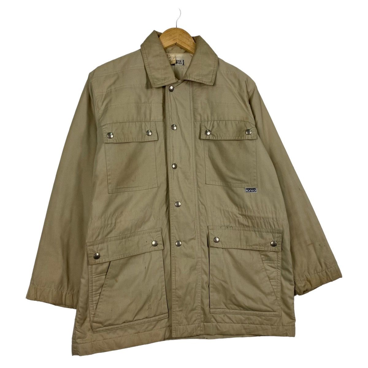 Kansai Yamamoto 1980s Kansai Eye Uniform - Japanese Brand - Boxy Work Jacket Size US M / EU 48-50 / 2 - 3 Thumbnail