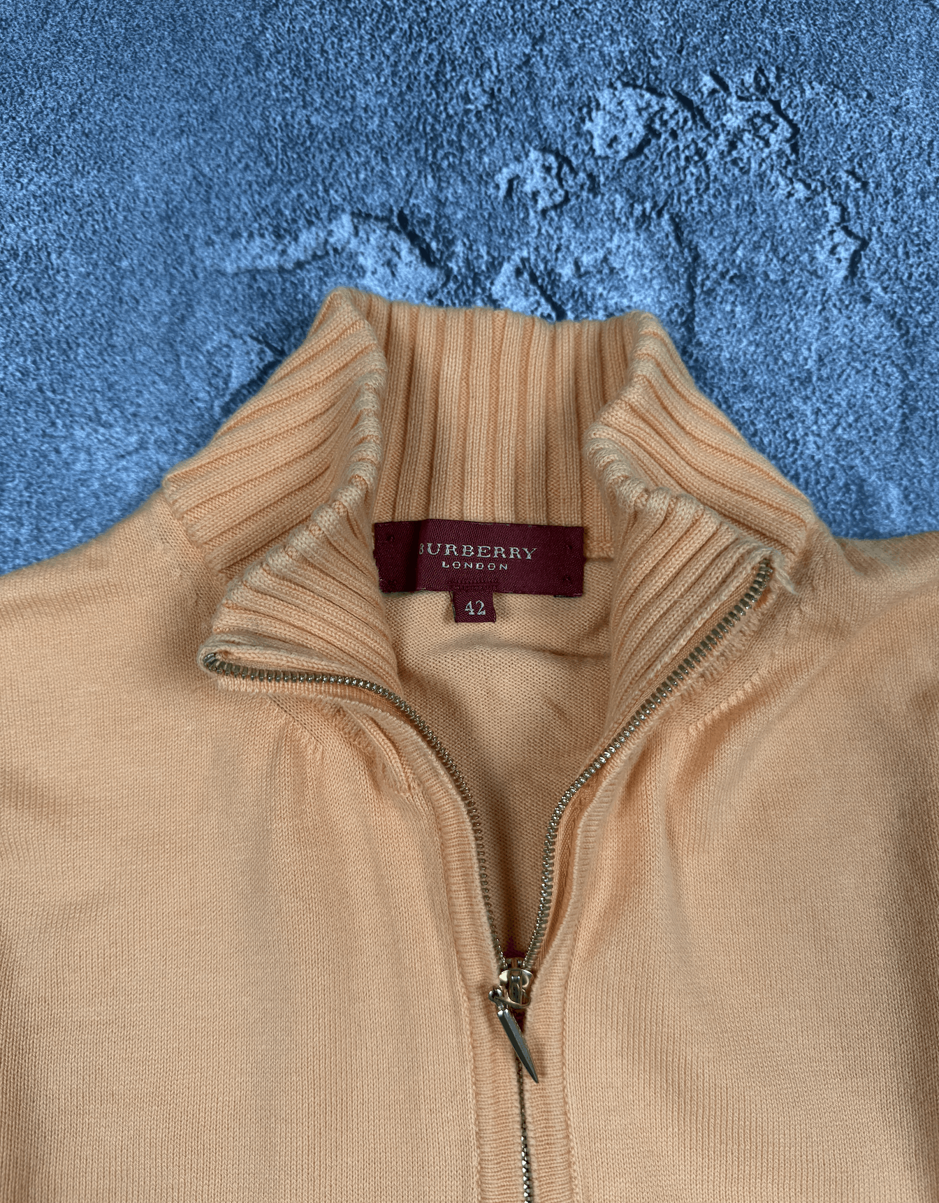 Burberry Burberry Knit Sweater Peach Zip Size 42 Luxury Size M / US 6-8 / IT 42-44 - 4 Thumbnail