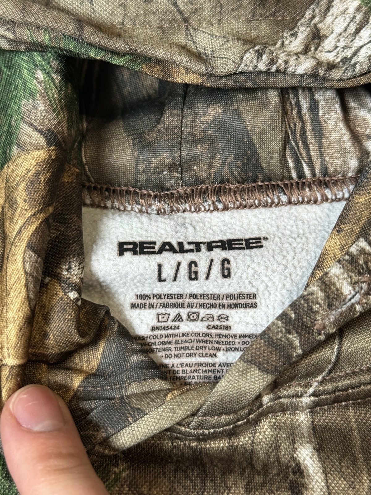 Realtree Y2K Realtree Camp Baggy Hip Hop Pullover Hoodie Sweatshirt Size US L / EU 52-54 / 3 - 2 Thumbnail