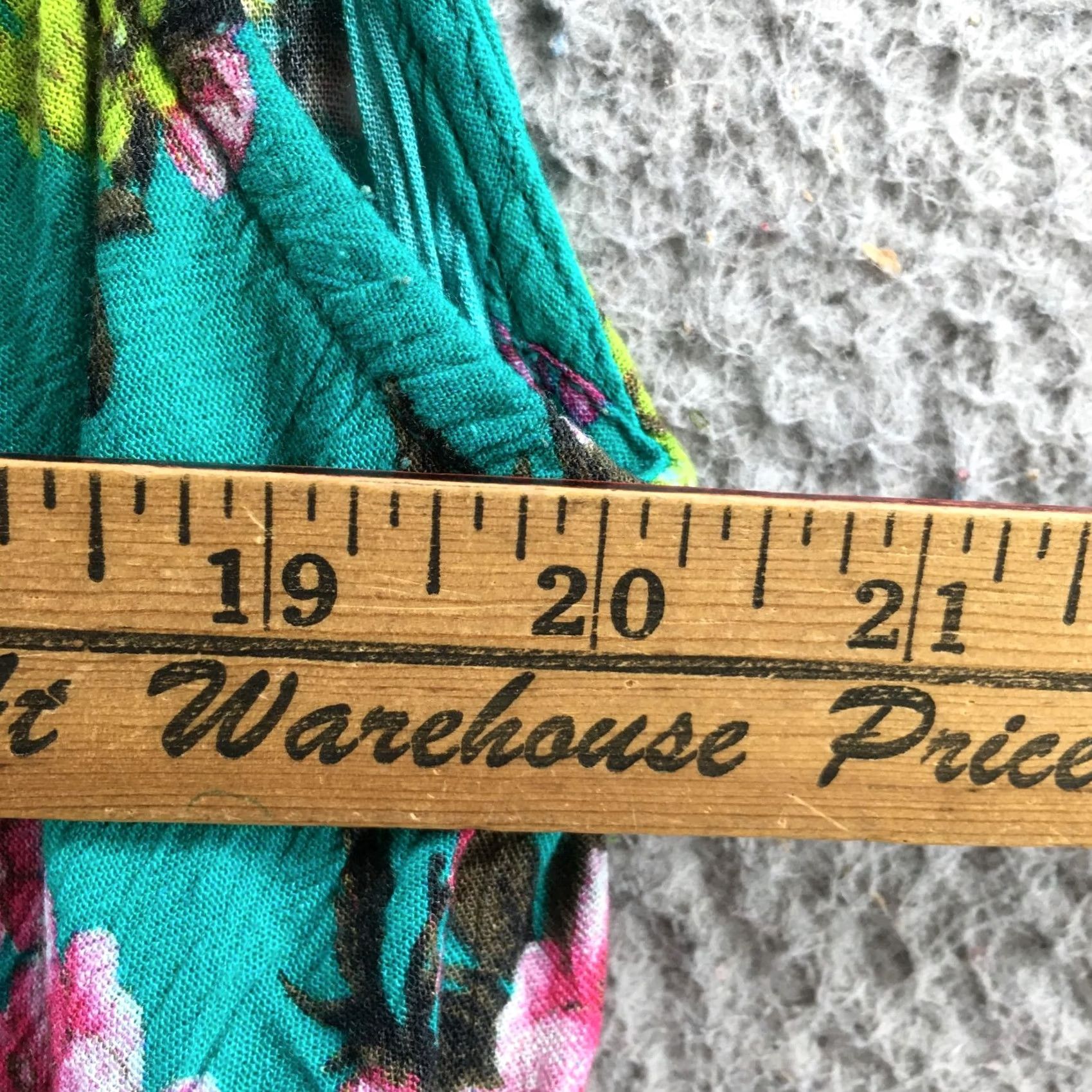 Vintage KUT from the Kloth Blouse Womens L Green Sleeveless Surplice Floral Top Rayon Shirt Size L / US 10 / IT 46 - 5 Thumbnail