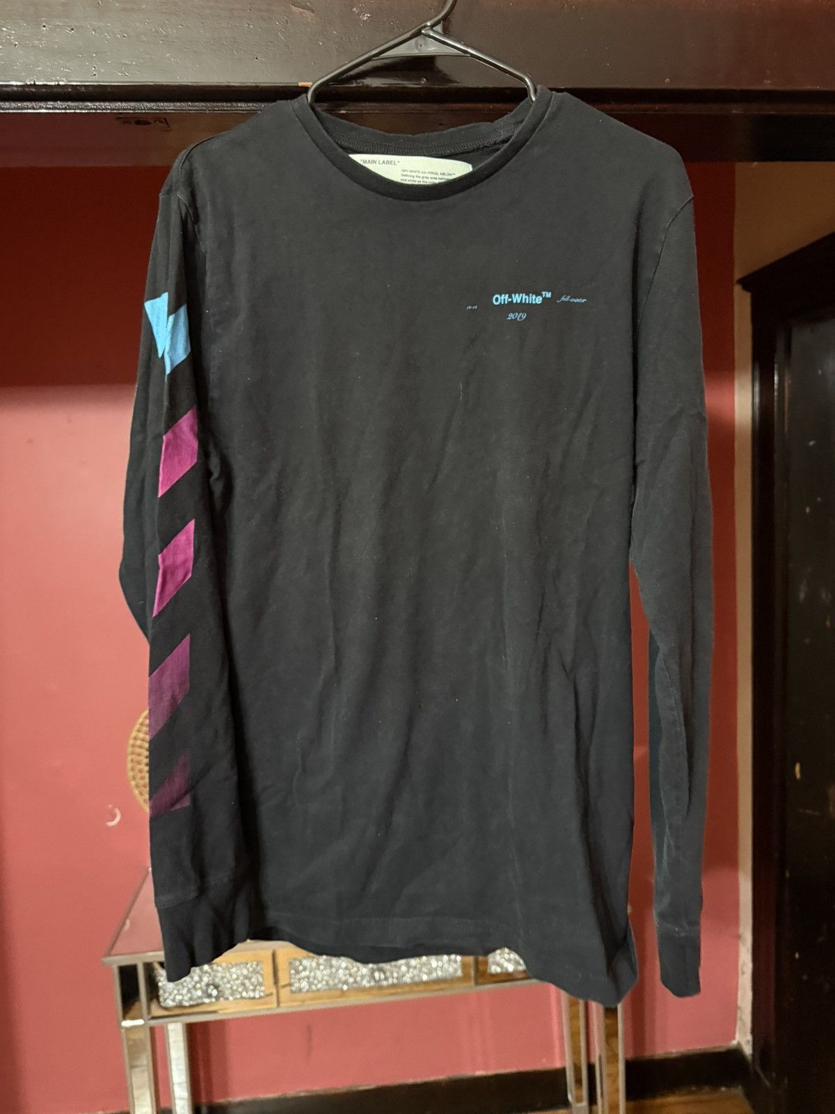 Off-White Off-White Gradient Long Sleeve Size Medium Size US M / EU 48-50 / 2 - 1 Thumbnail