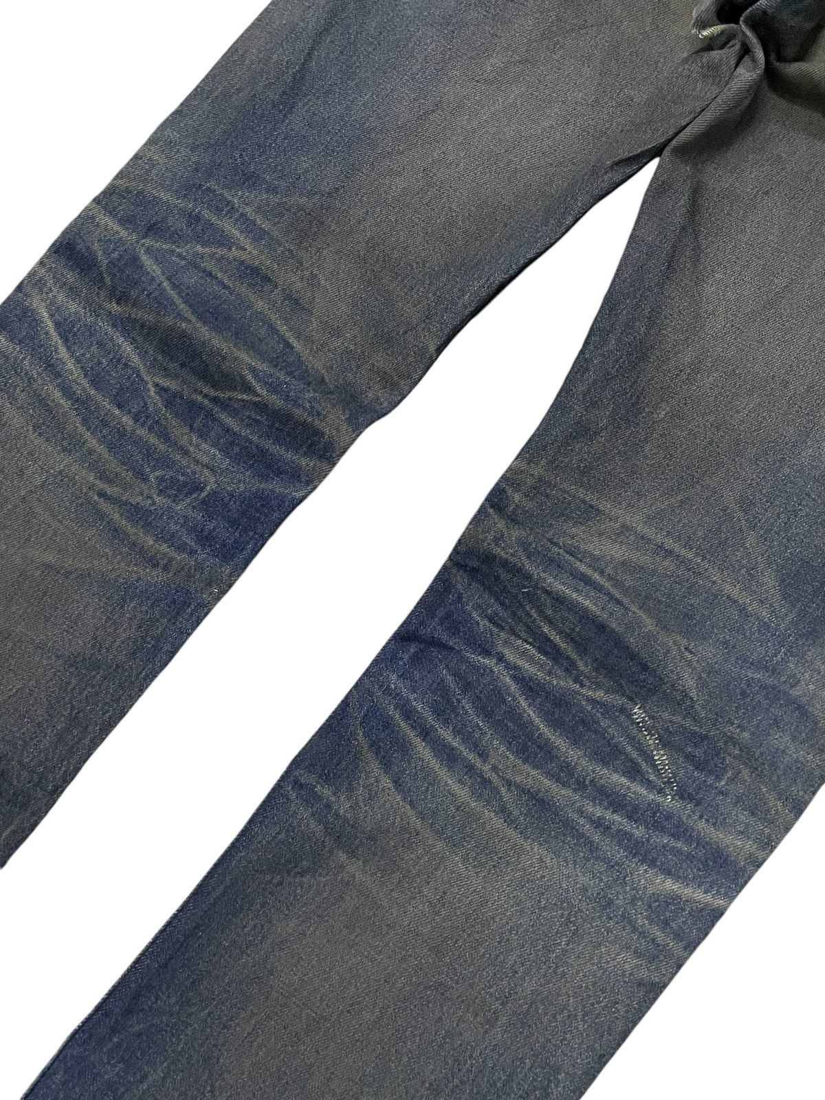 LVC × Levi's × Vintage Vintage Levis 501 Mud Wash Aging Honeycomb Distressed Jeans Size US 29 - 16 Thumbnail