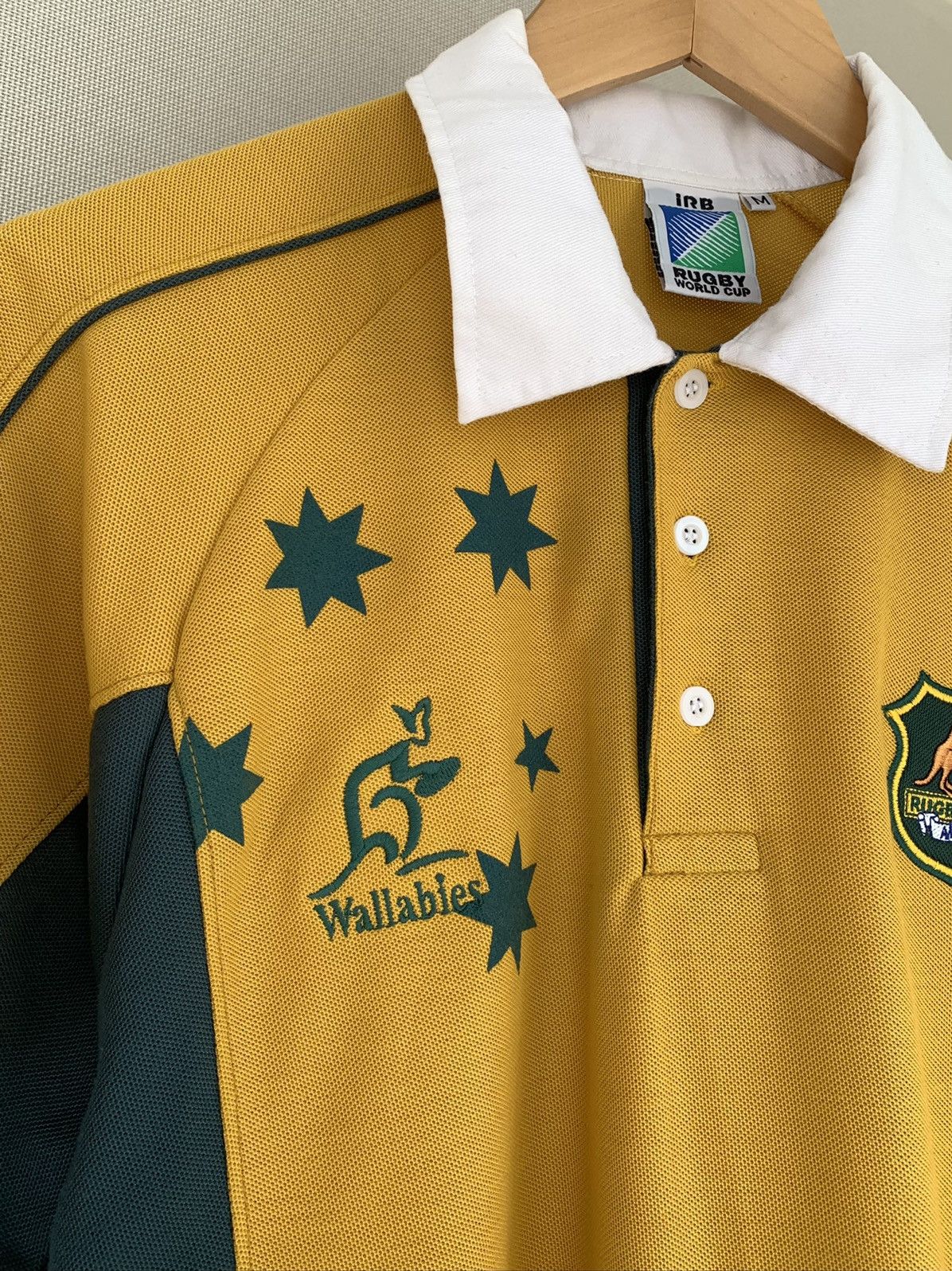 Vintage Australia Rugby World Cup Wallabies Vintage Jersey Size M Size US M / EU 48-50 / 2 - 3 Thumbnail