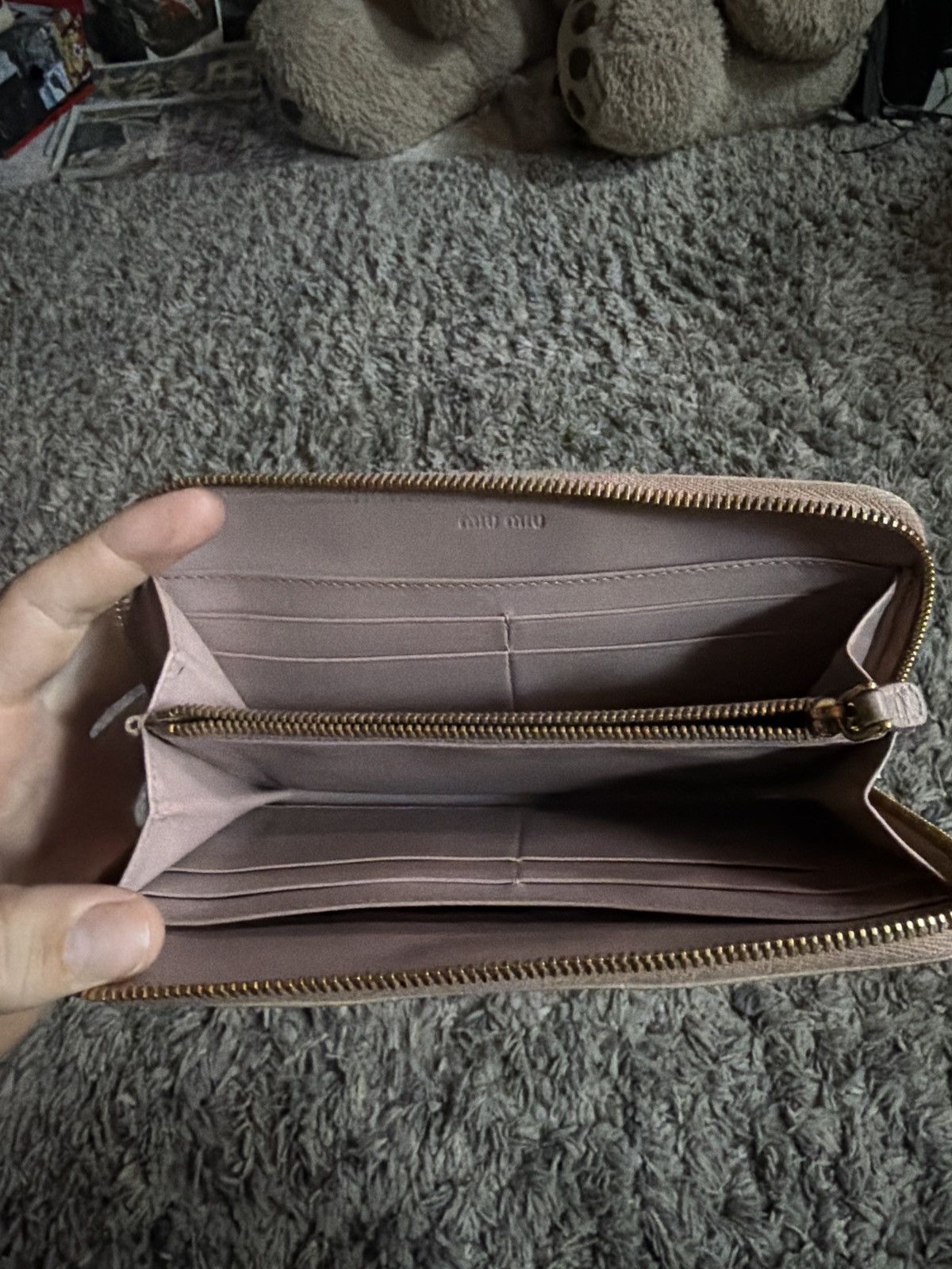 Miu Miu Miu miu wallet zip japan Size ONE SIZE - 3 Thumbnail