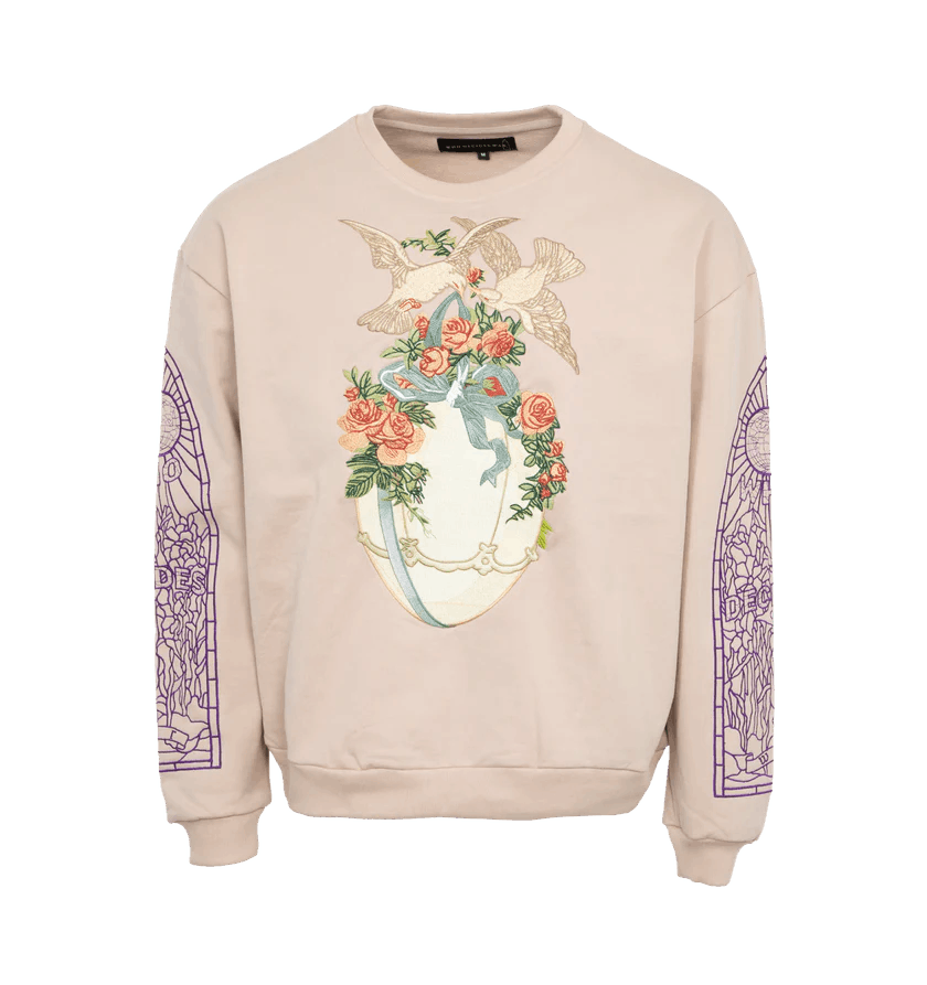 Who Decides War o1h1sh10624 Sweater in Pink Size US XXL / EU 58 / 5 - 1 Thumbnail