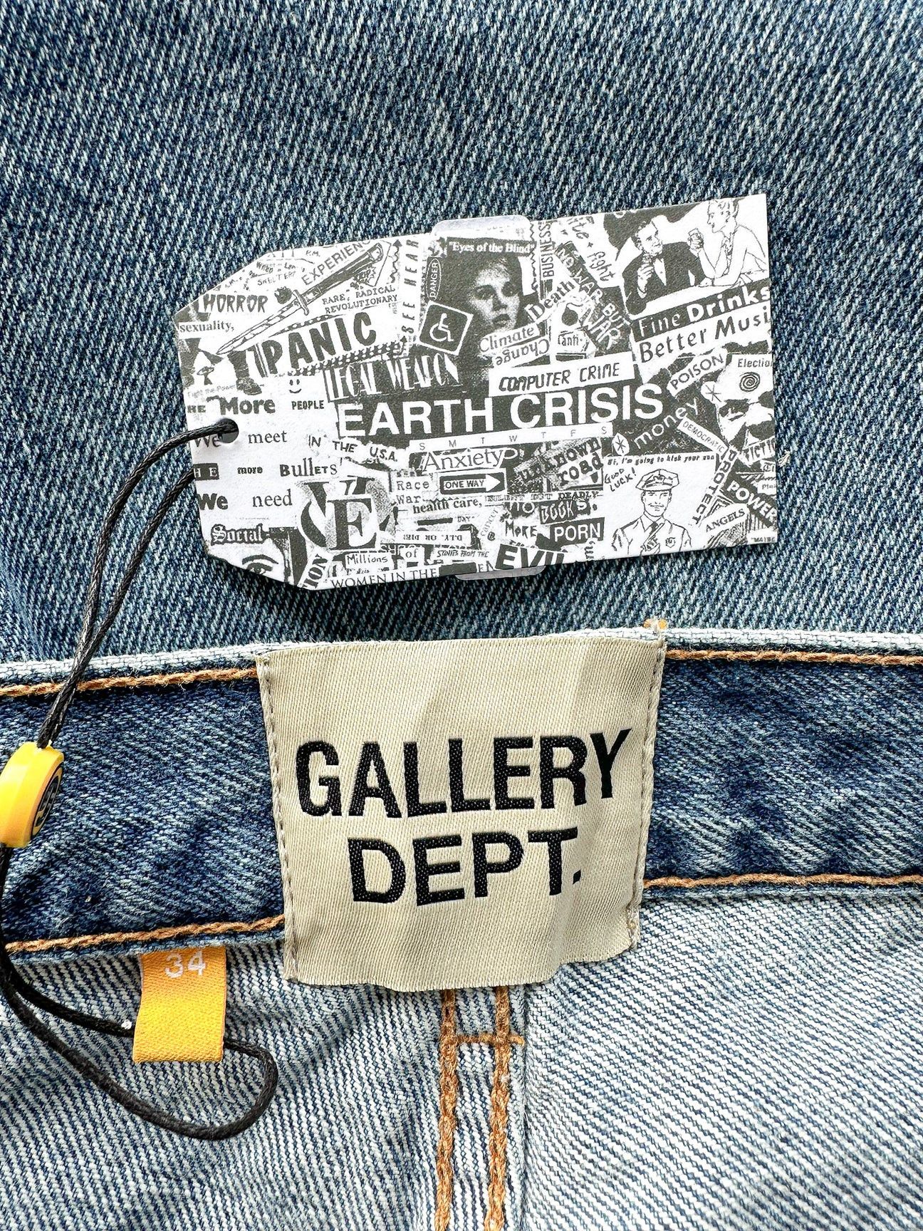 Gallery Dept. Gallery Dept. Levi 5001 Selvedge Reworked Paint Jeans Size US 34 / EU 50 - 8 Thumbnail
