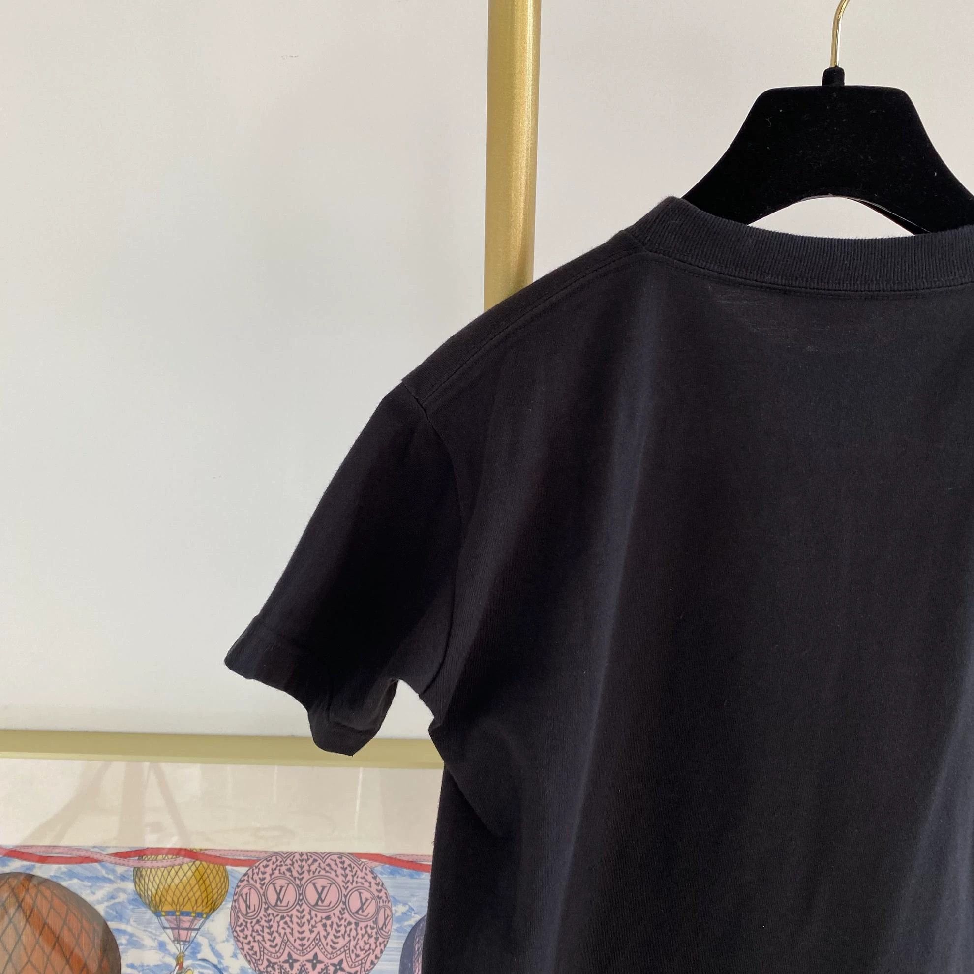 Balenciaga Balenciaga Black Logo Tee L 7255 Size US L / EU 52-54 / 3 - 5 Thumbnail