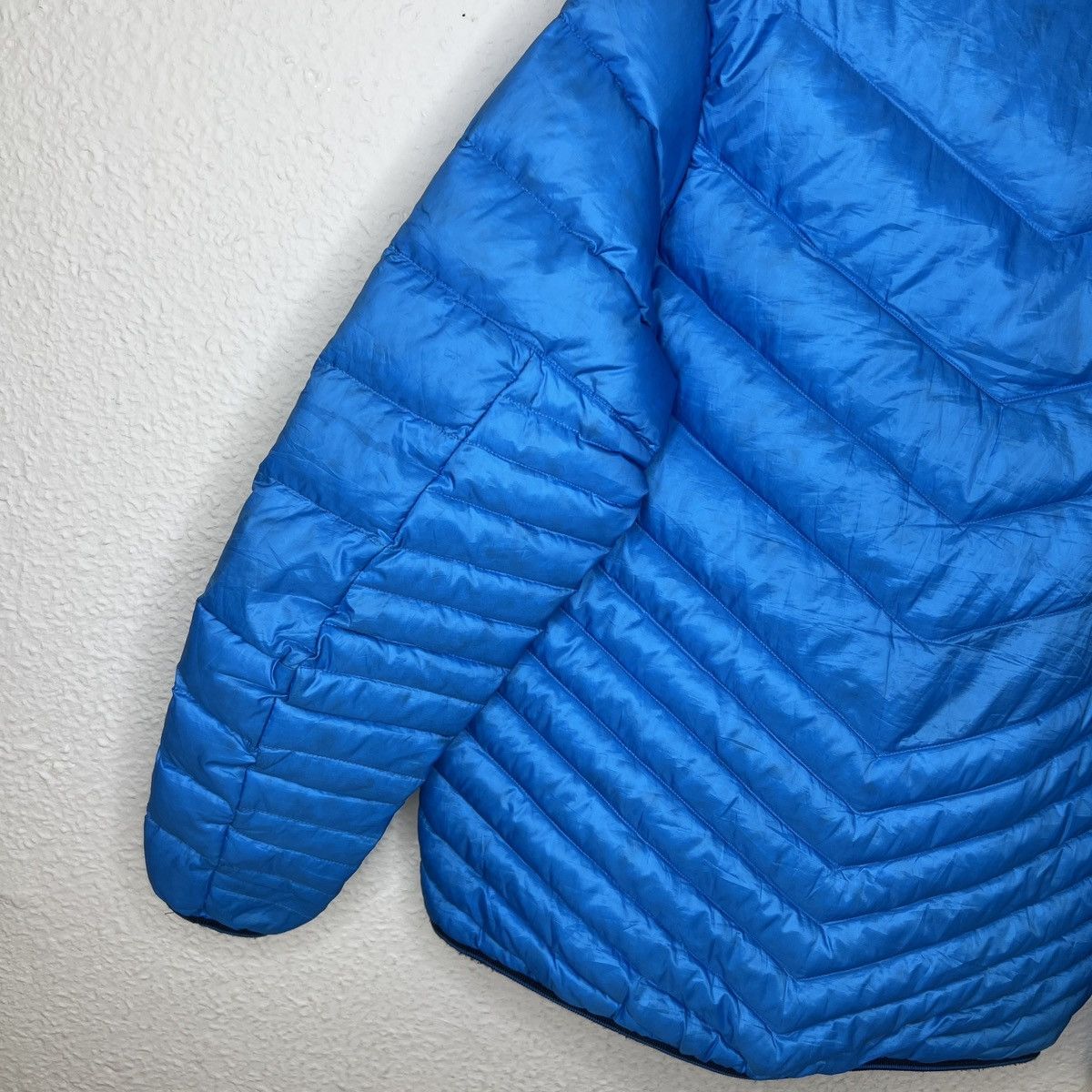 Nike Nike Tech Fleece Puffer Down Jacket Blue Log Rare Y2K Drill Size US M / EU 48-50 / 2 - 9 Thumbnail