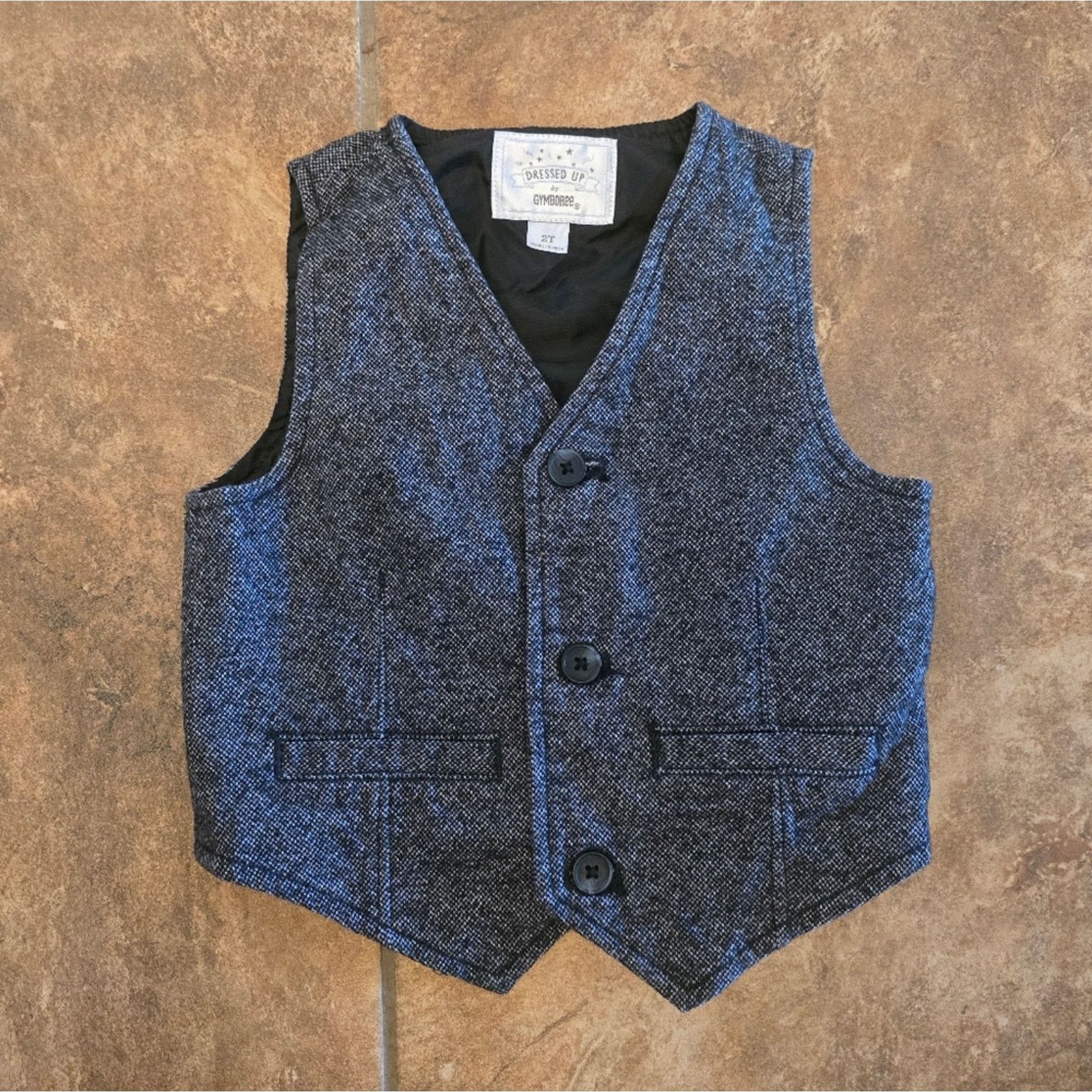 Other Dark Grey | GYMBOREE | Formalwear Suit Vest Size ONE SIZE - 1 Thumbnail