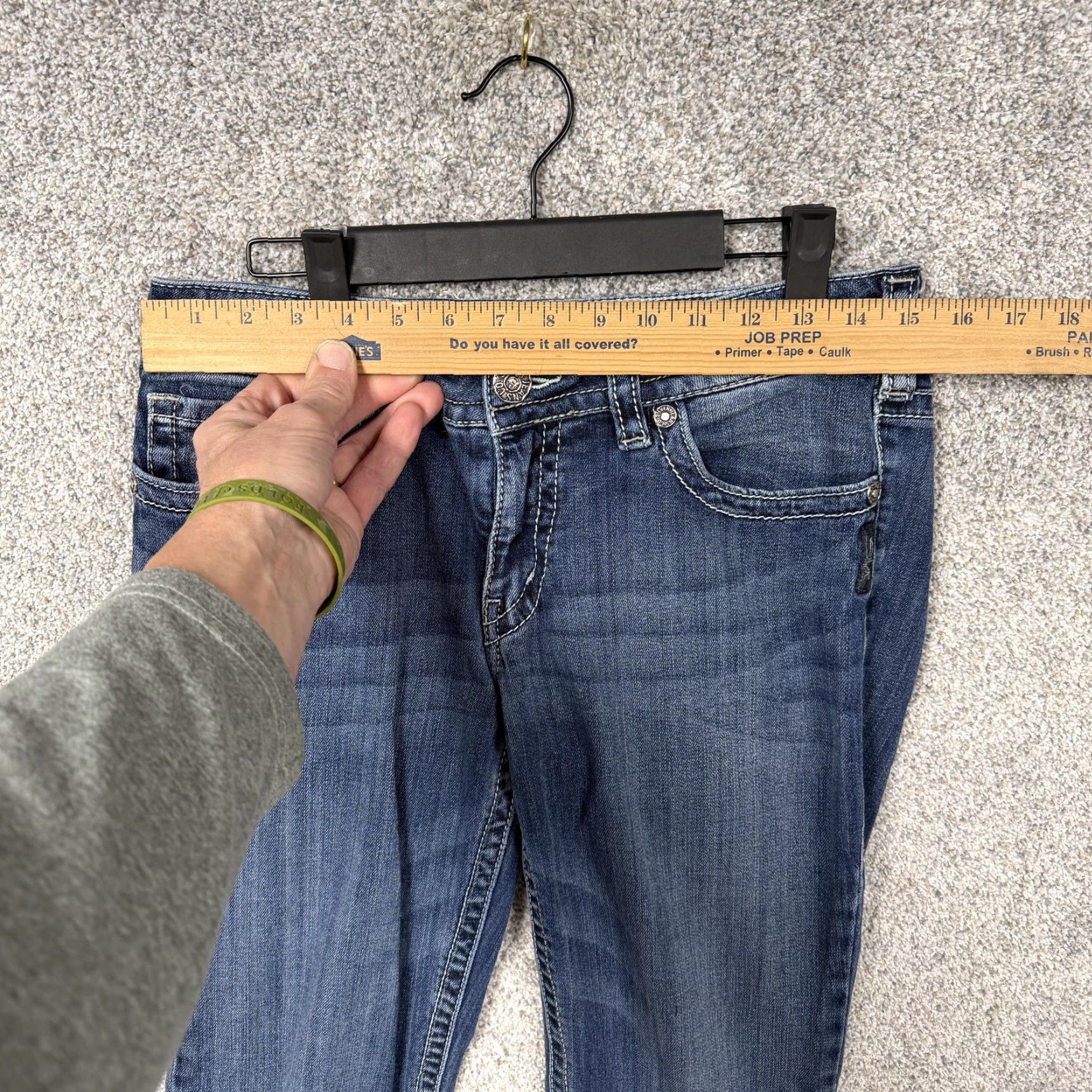Silver Jeans Co. Silver Jeans Co Suki Bootcut Jeans Womens 30x29.5 Blue Stretch Denim Y2K Western Size 30" / US 8 / IT 44 - 2 Thumbnail
