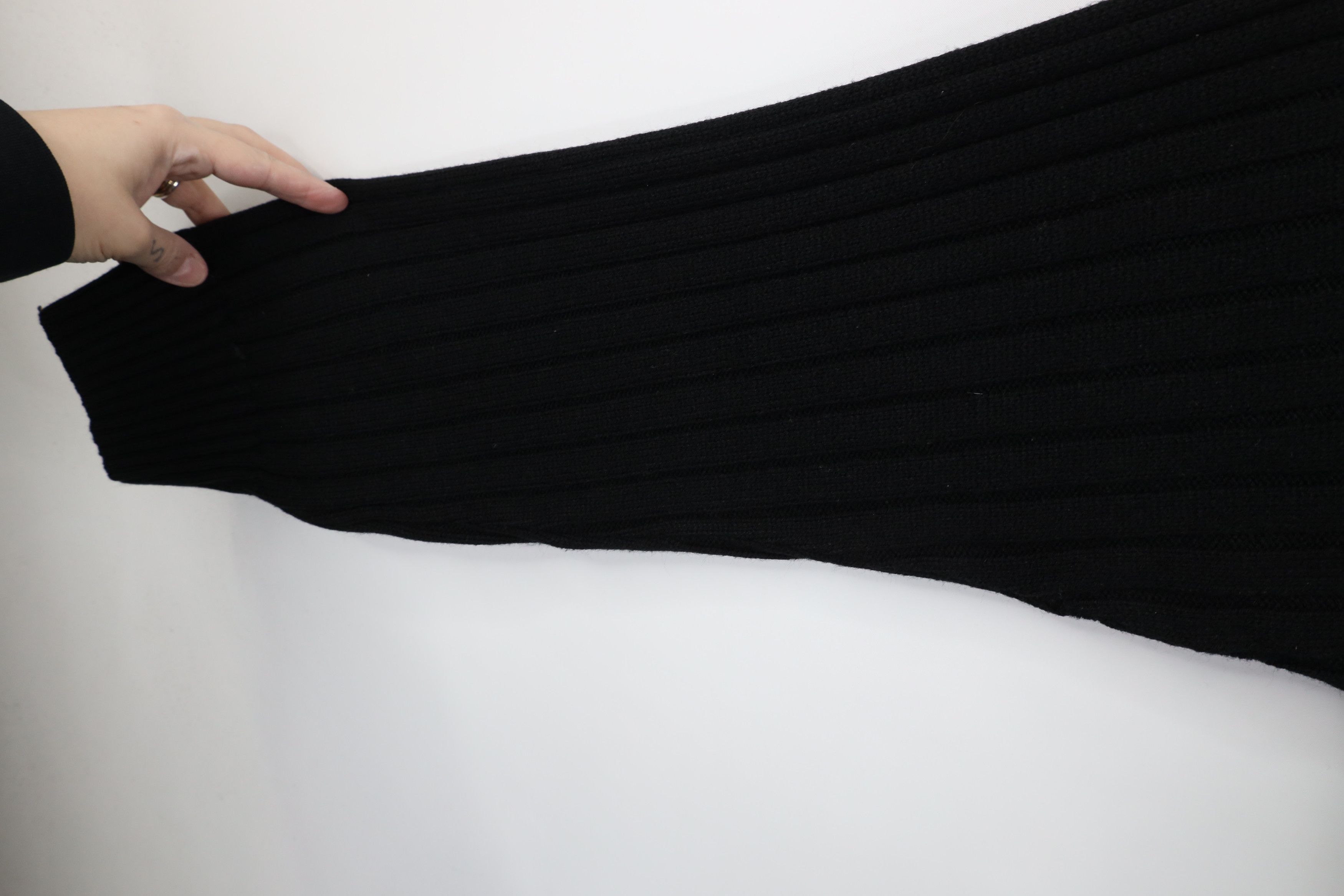 Vintage Vintage 90s Streetwear Block Ribbed Knit Crewneck Sweater Size US XXL / EU 58 / 5 - 6 Thumbnail