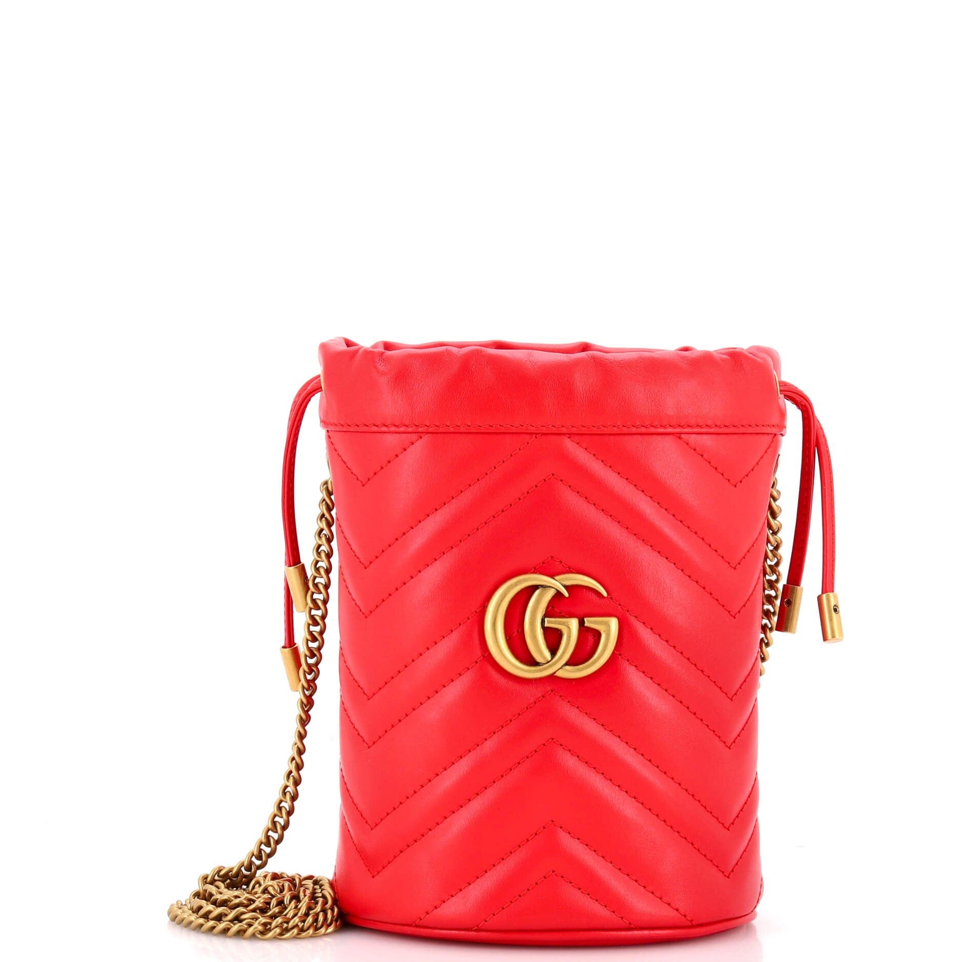 Gucci GG Marmont Bucket Bag Size ONE SIZE - 1 Thumbnail