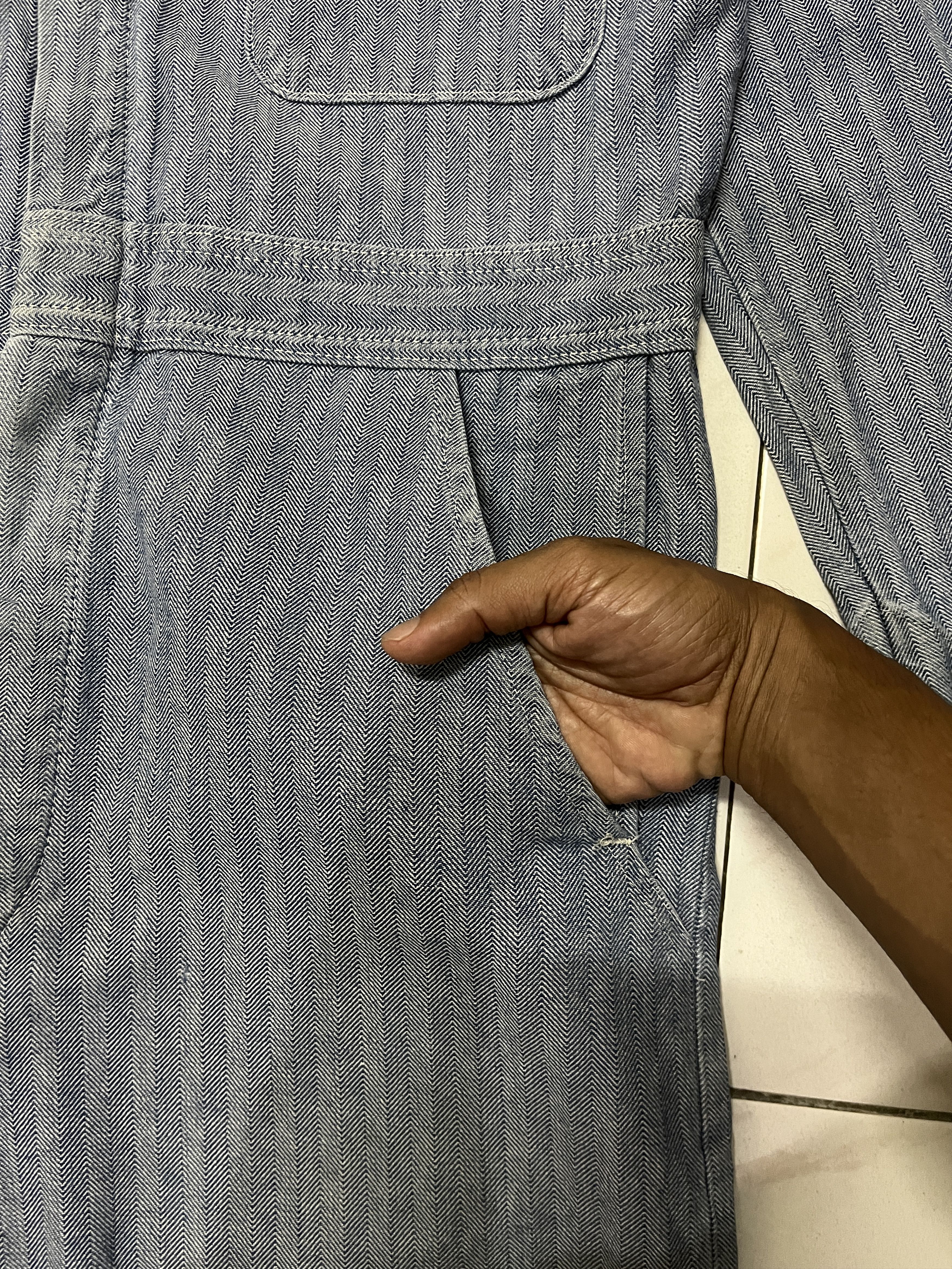 Red Kap Vintage USA Herringbone Twill Workwear Coverall Red Kap Size US L / EU 52-54 / 3 - 10 Thumbnail