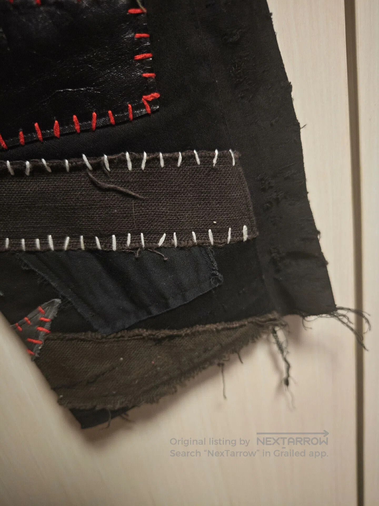 DEPARTMENT5 unique handmade patchwork punk pants. Size US 44 / EU 60 - 7 Thumbnail