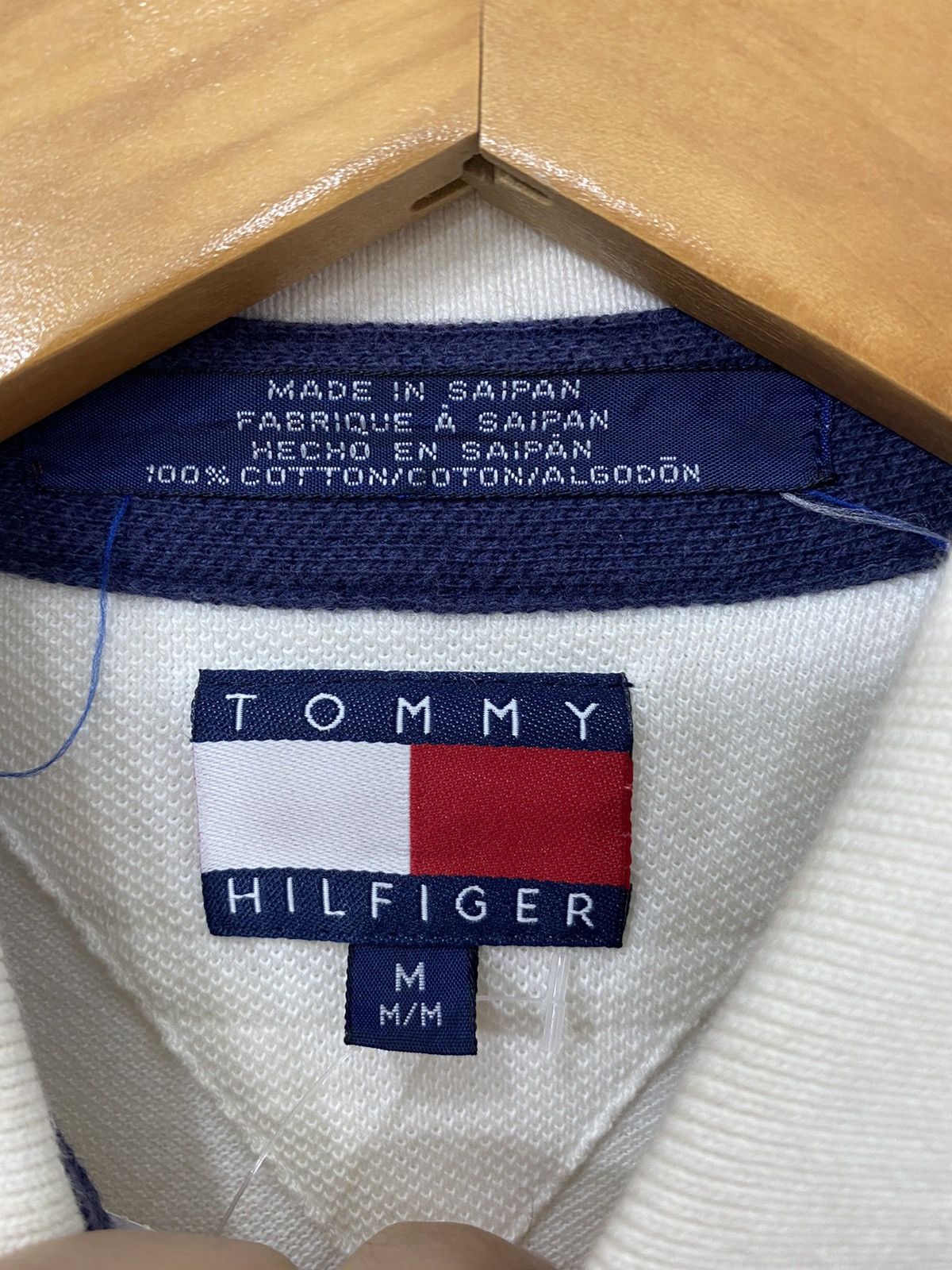 Tommy Hilfiger ✅ VINTAGE TOMMY HILFIGER streetwear hip hop rap polo shirt Size US M / EU 48-50 / 2 - 2 Thumbnail