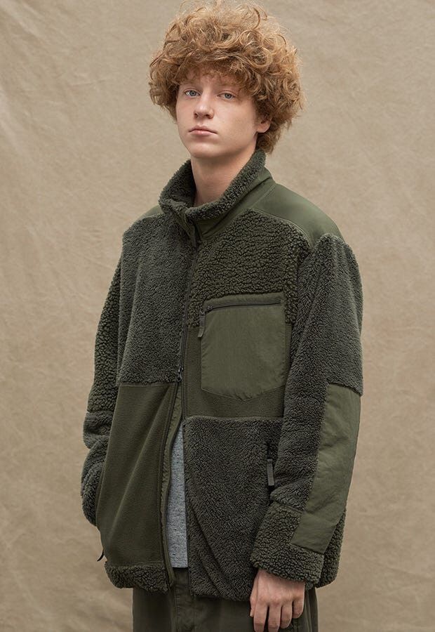 Engineered Garments × Uniqlo Engineered Garment X Uniqlo Fleece Sherpha Winter Jacket Size US M / EU 48-50 / 2 - 1 Thumbnail
