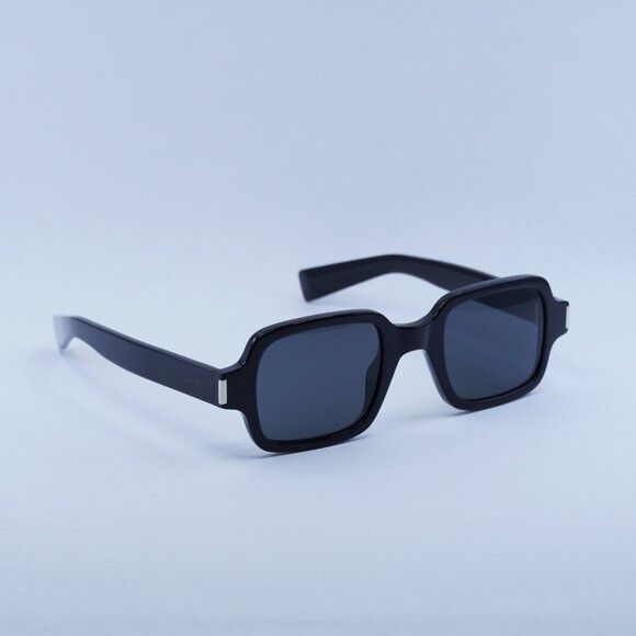 Saint Laurent Paris 🕶️ New Saint Laurent SL720 001 Sunglasses - Shiny Black Size ONE SIZE - 10 Thumbnail