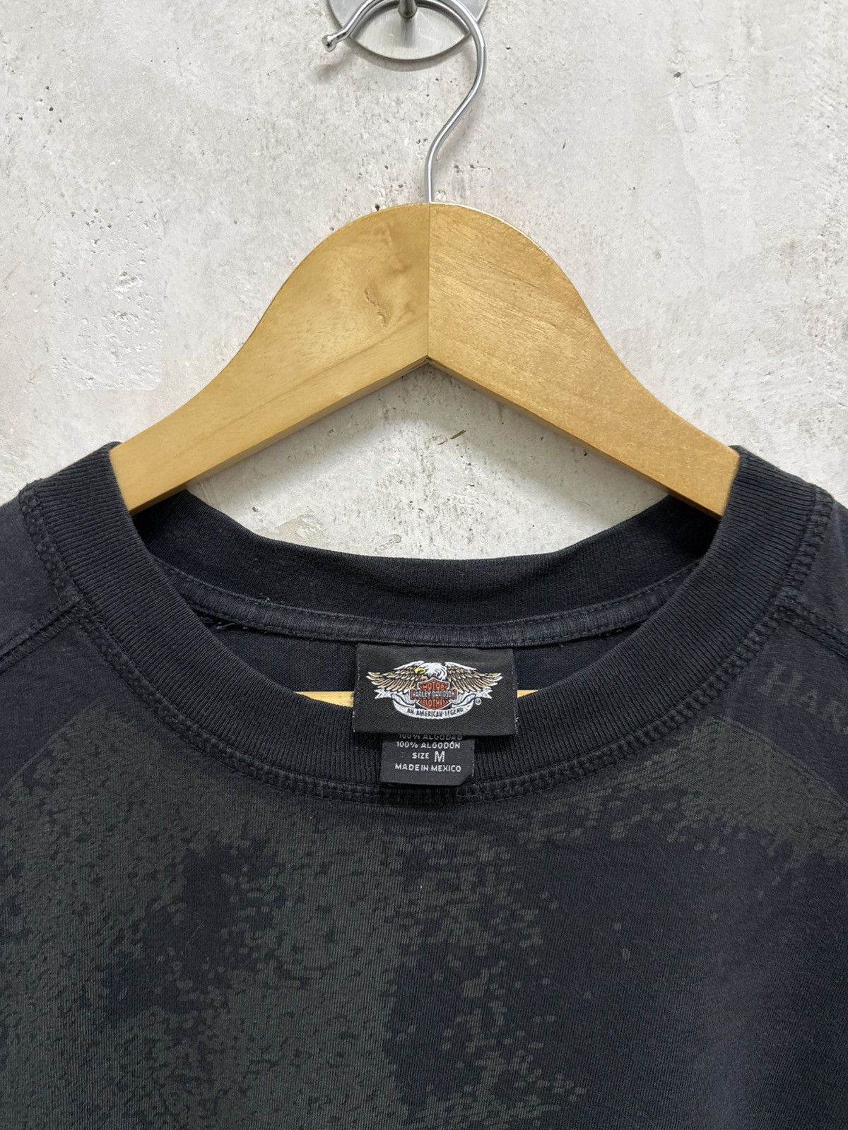 Harley Davidson 2000s Distressed Skull Harley Davidson Faded Tees Size US M / EU 48-50 / 2 - 7 Thumbnail