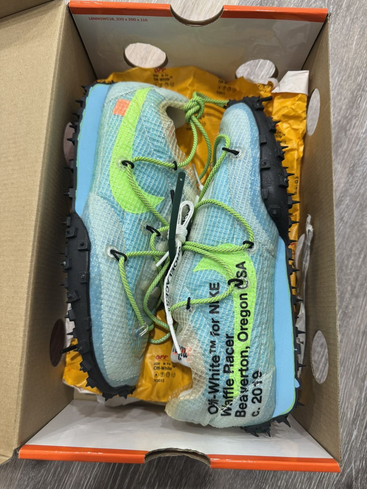 Nike × Off-White Off White Waffle Racer Woman’s Size US 8 / IT 38 - 7 Thumbnail