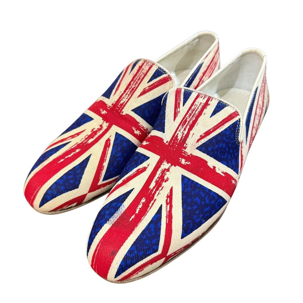 Jimmy Choo Jimmy Choo Jimmy Choo Union Jack Opera Shoes Leather Shoes DUTY FREE for USA Size ONE SIZE - 1 Thumbnail