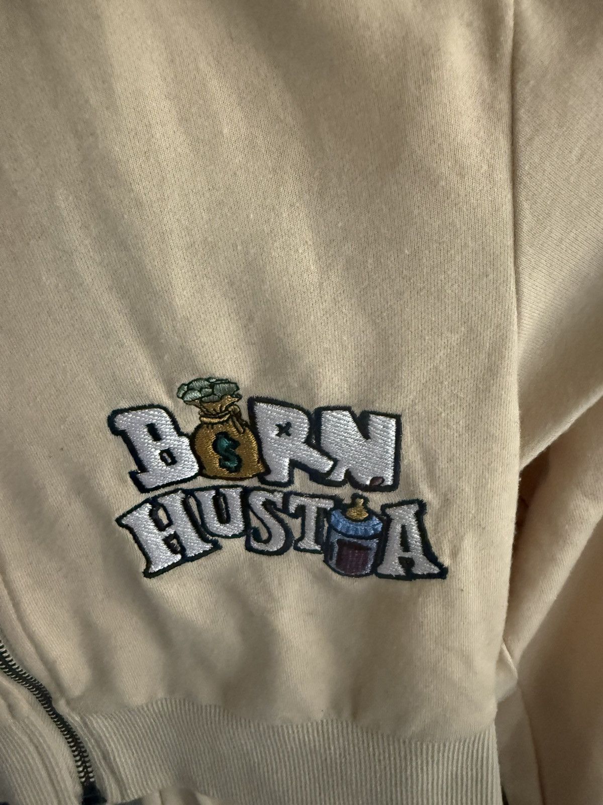 Other Born Husta Matching Set - Cropped Jacket & Pants - Beige XS Size XS / US 0-2 / IT 36-38 - 2 Thumbnail