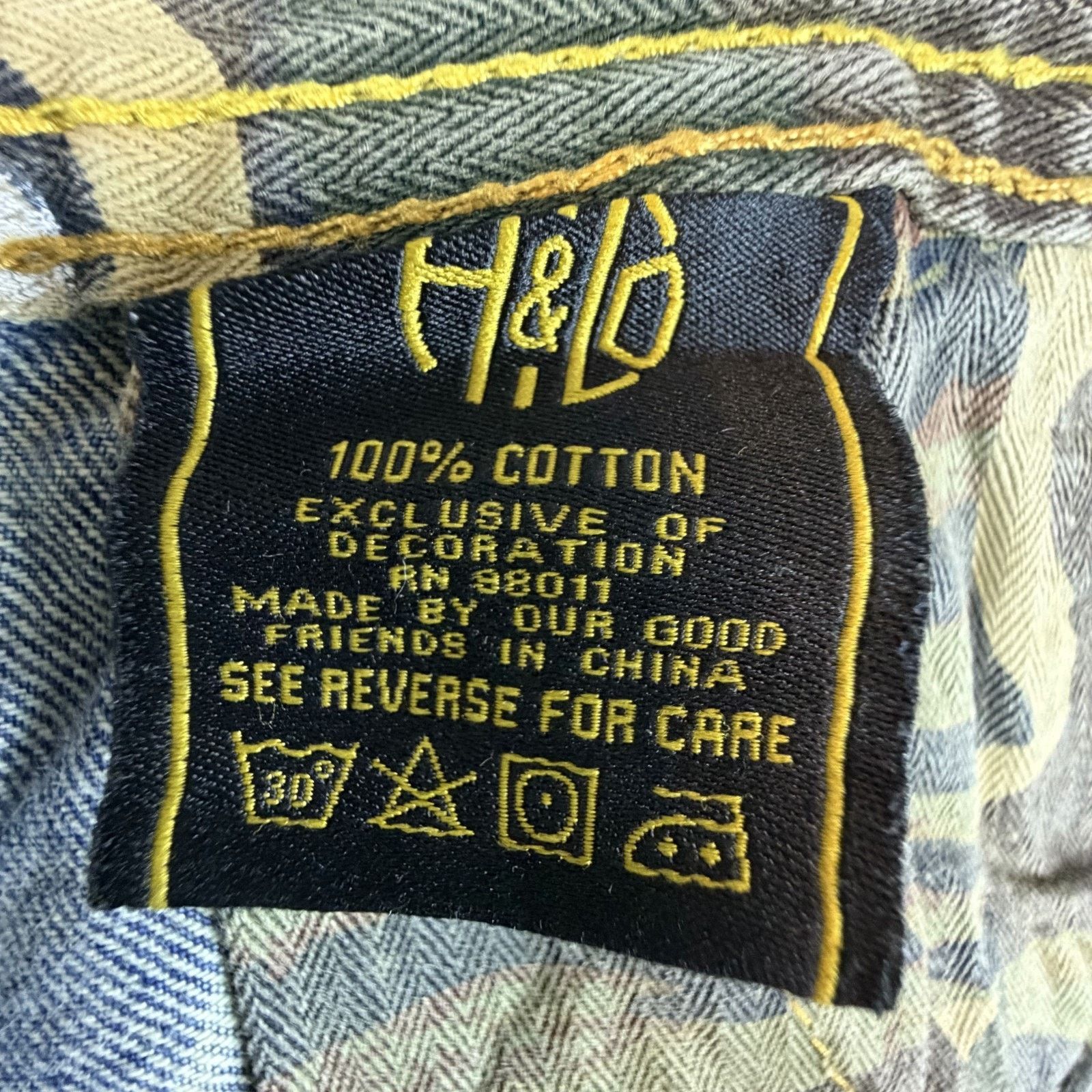 AKOO Vintage Y2K Akoo 99th Bombardier Jean Shorts Mens 42 Camo Size US 42 / EU 58 - 10 Thumbnail