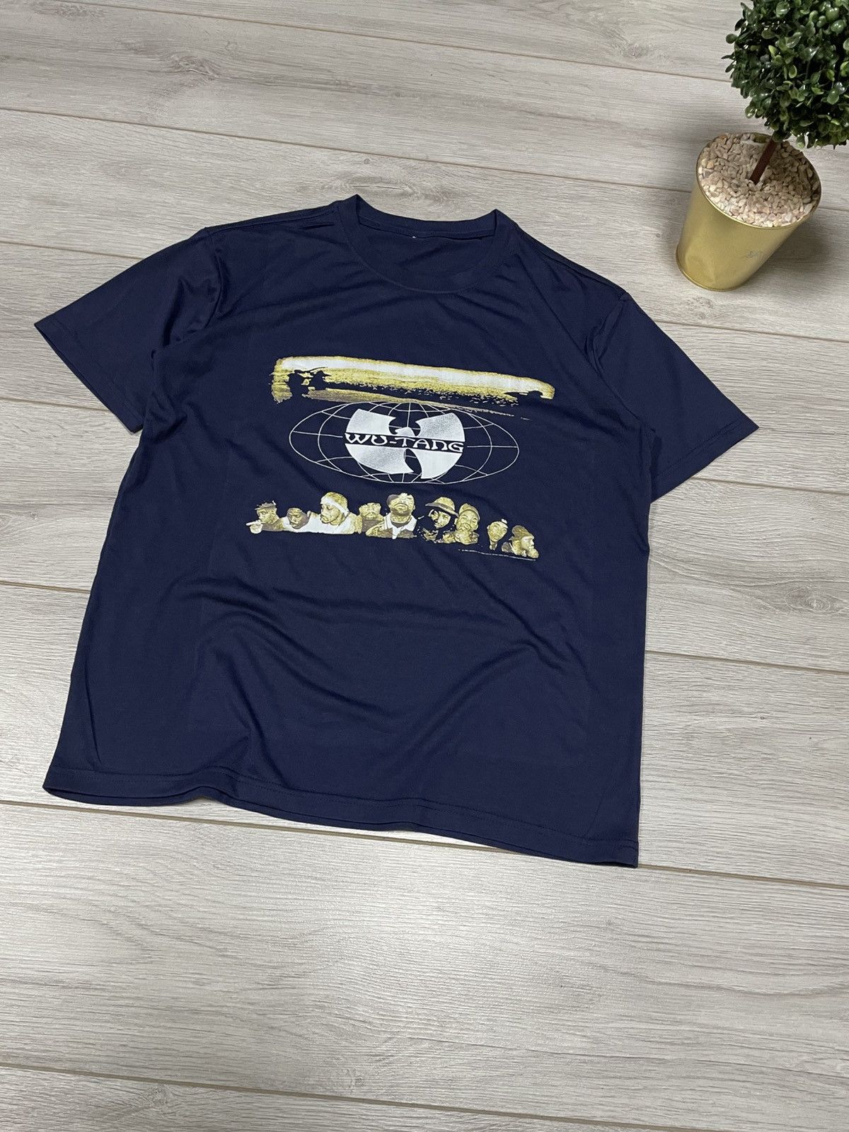 Wu-Tang Clan Wu tang clan bootleg big print t-shirt vintage Size US L / EU 52-54 / 3 - 3 Thumbnail