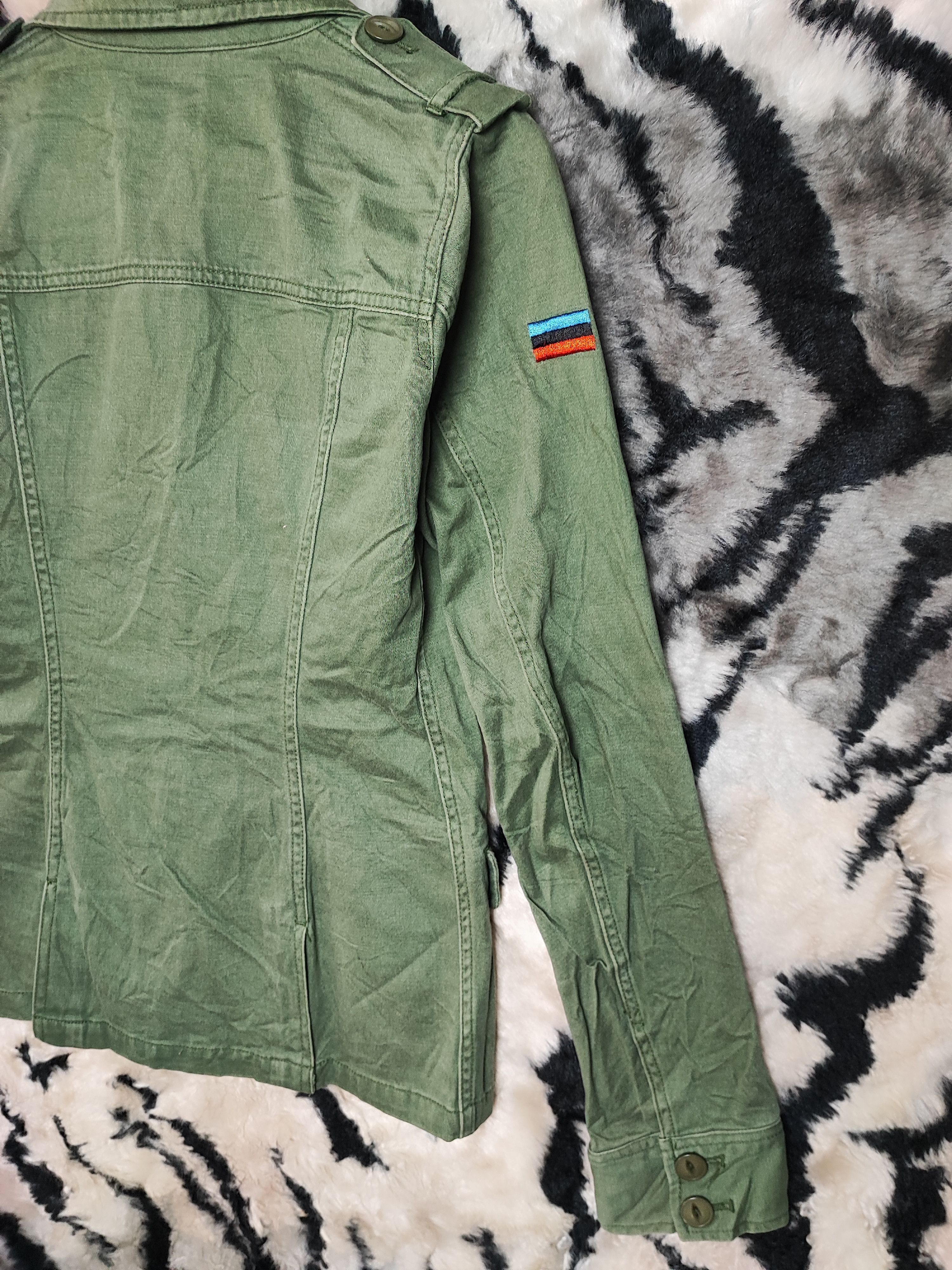 SLY SLY ZEPPELIN ARMY CHORE DENIM STYLE JAPAN Size US S / EU 44-46 / 1 - 19 Thumbnail