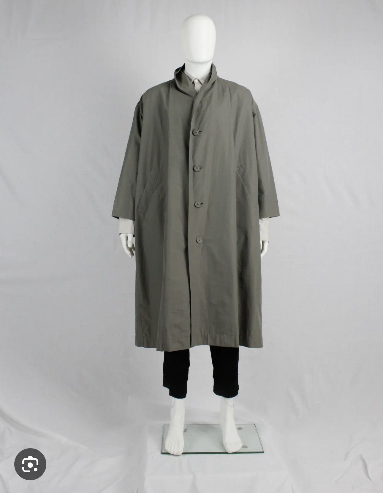 Issey Miyake Vintage 90s Issey Miyake Windcoat oversize overcoat Size US M / EU 48-50 / 2 - 1 Thumbnail
