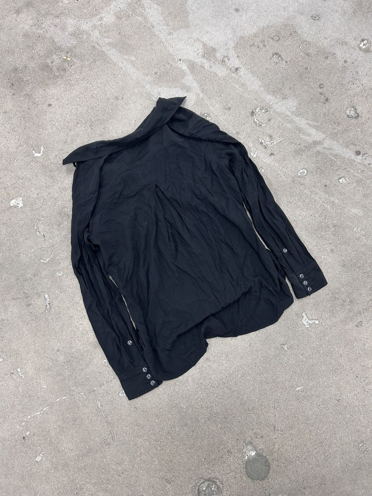 True Religion True Religion Women's Shirts Silk Black Relaxed Georgia Size S / US 4 / IT 40 - 5 Thumbnail