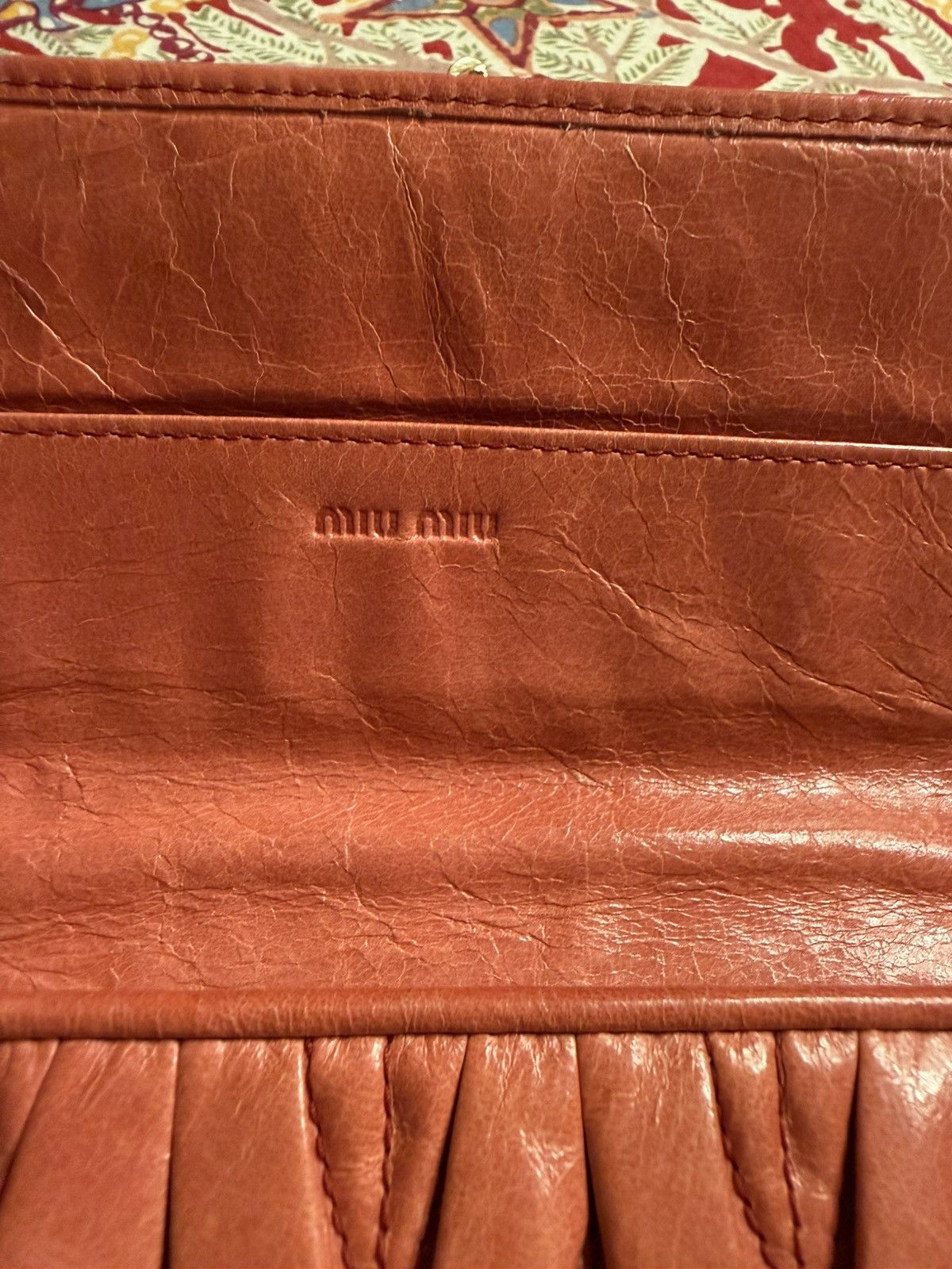 Other Pink Mui Mui Matelasse Leather Wallet Size ONE SIZE - 12 Thumbnail