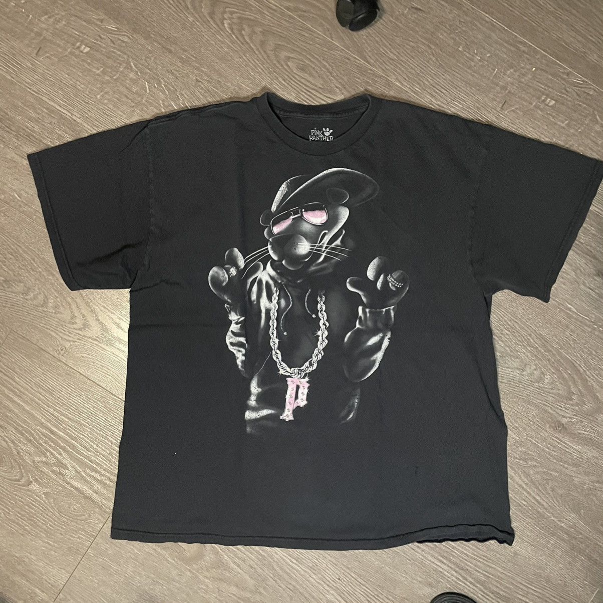 Vintage Y2K Pink Panther Tee Size US XXL / EU 58 / 5 - 1 Thumbnail