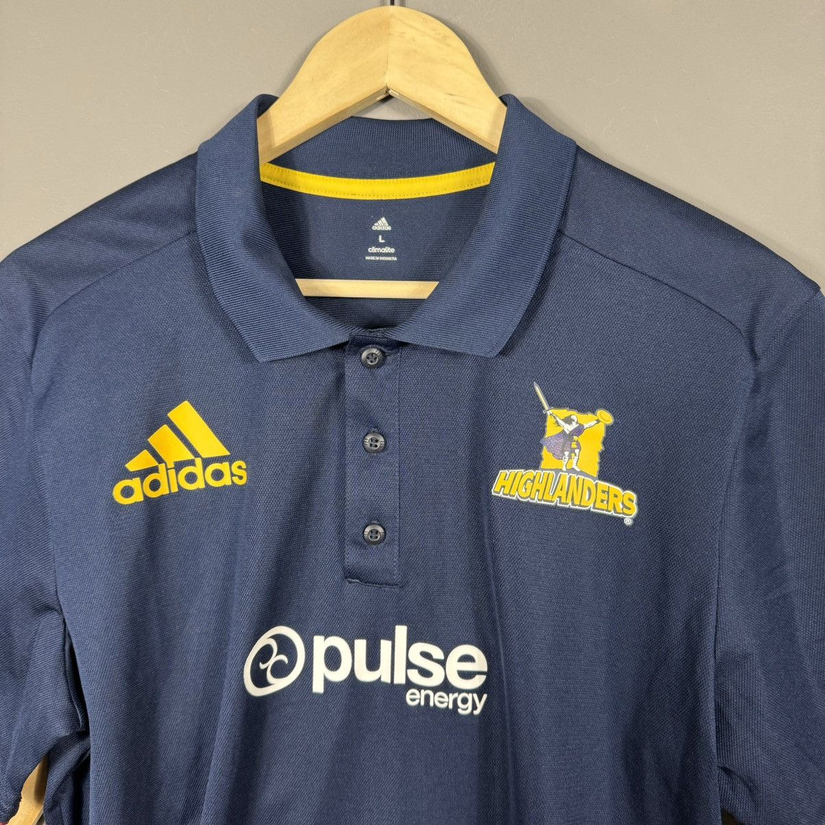 Adidas Adidas Highlanders 2017 Rugby Jersey Size US L / EU 52-54 / 3 - 3 Thumbnail
