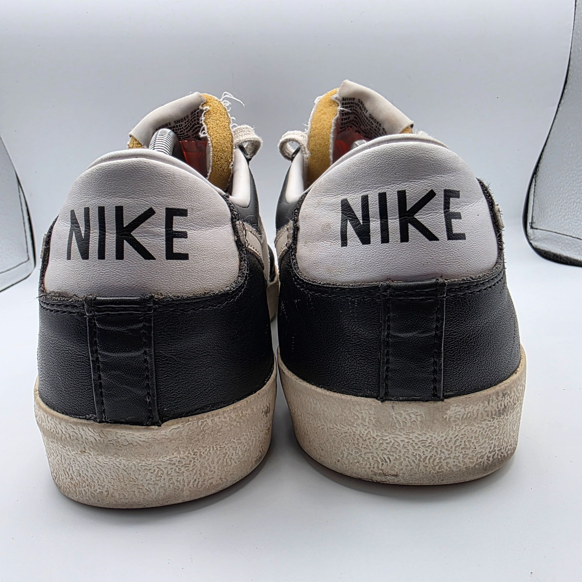 Nike Nike Blazer Low '77 Mens Size 14 Vintage Black White Sneaker Size US 14 / EU 47 - 5 Thumbnail
