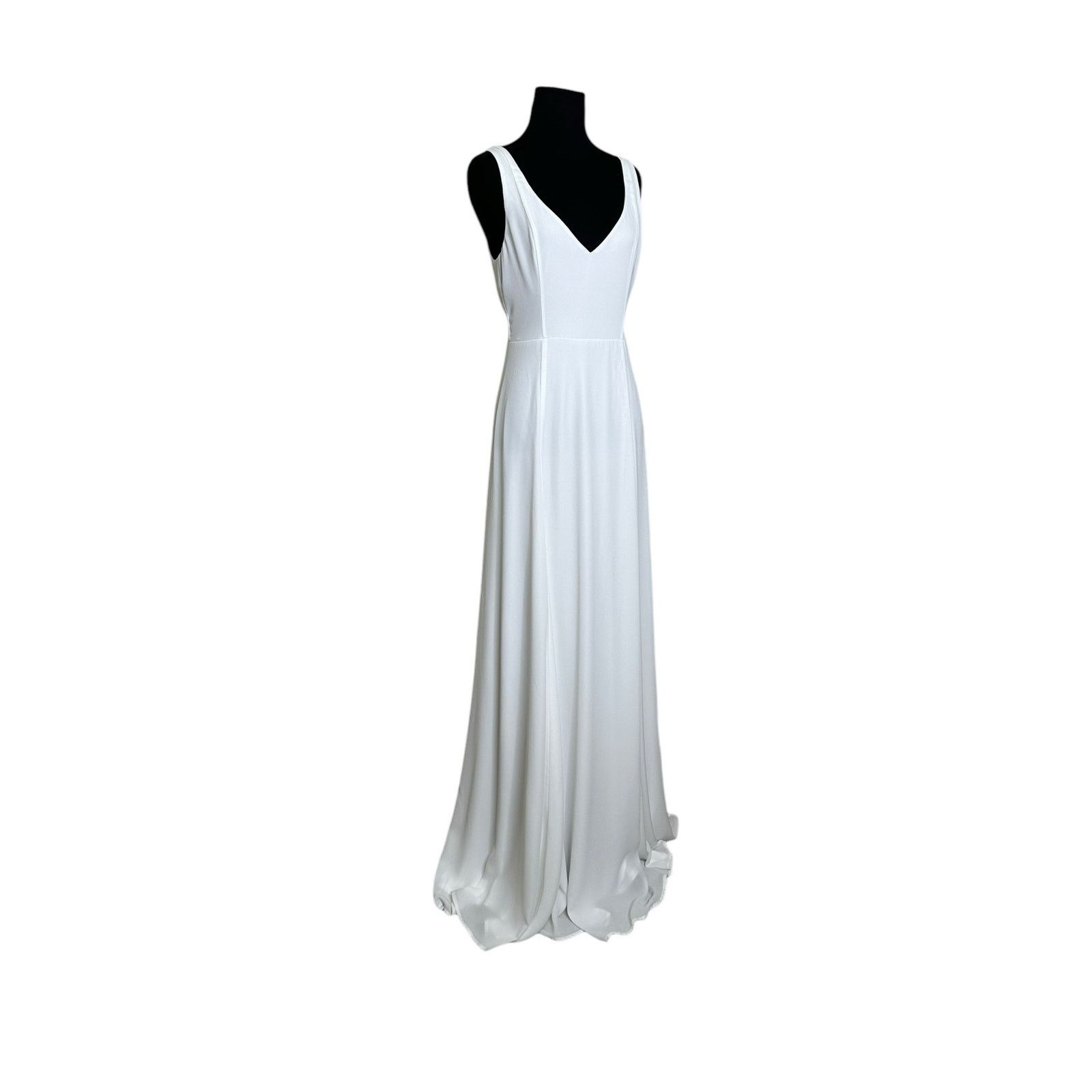 Show Me Your MuMu Show me your Mumu white chiffon wedding dress size M Size M / US 6-8 / IT 42-44 - 10 Thumbnail