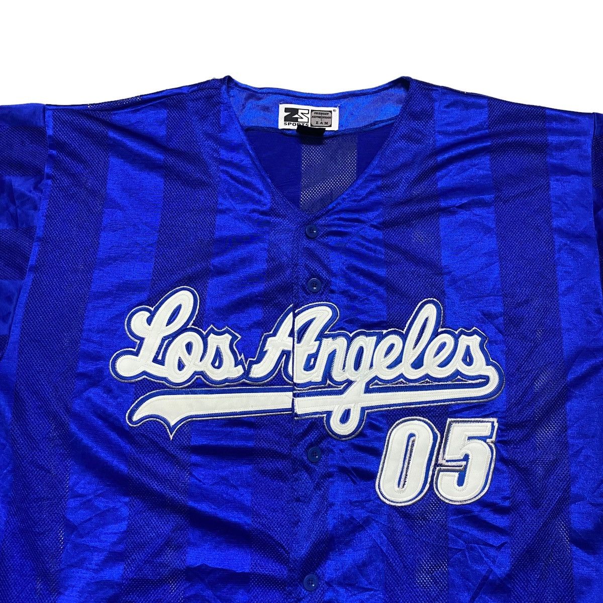 Vintage Vintage Los Angeles Baseball Jersey By Zam Sport Size US XXL / EU 58 / 5 - 3 Thumbnail