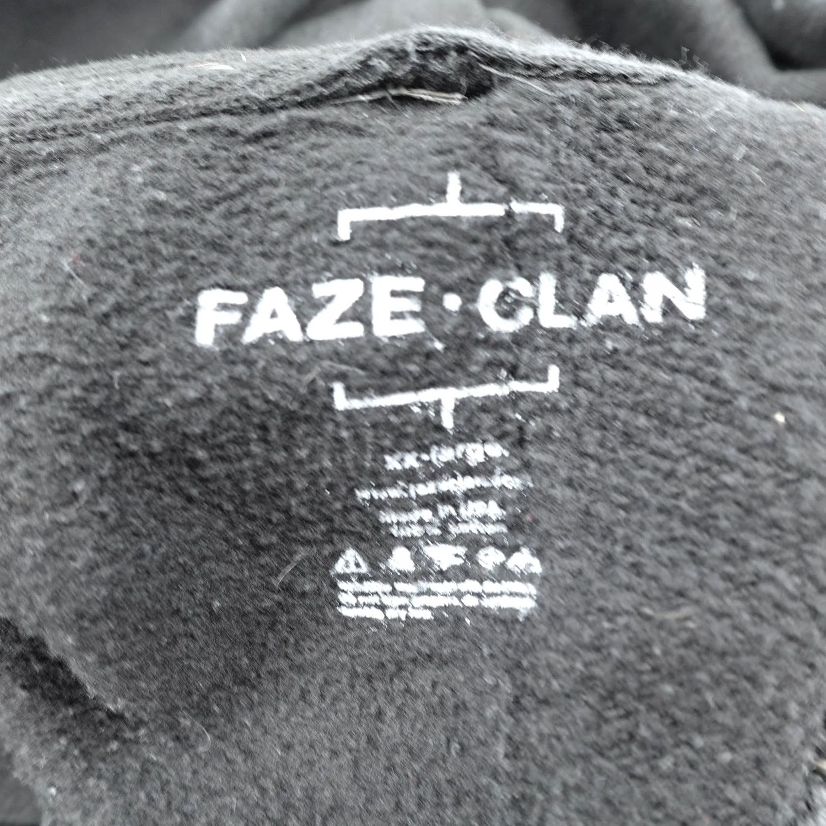 Vintage FaZe Clan Hoodie Mens 2XL Black Dont Believe The Hype Pullover Sweatshirt Gamer Size US XXL / EU 58 / 5 - 6 Thumbnail