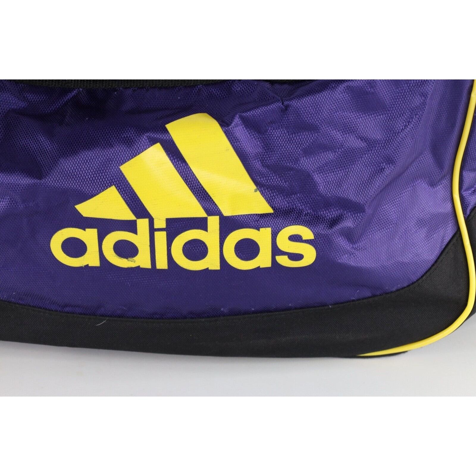 Adidas × Vintage Vintage 90s Adidas Distressed Big Logo Handled Duffel Bag Size ONE SIZE - 2 Thumbnail