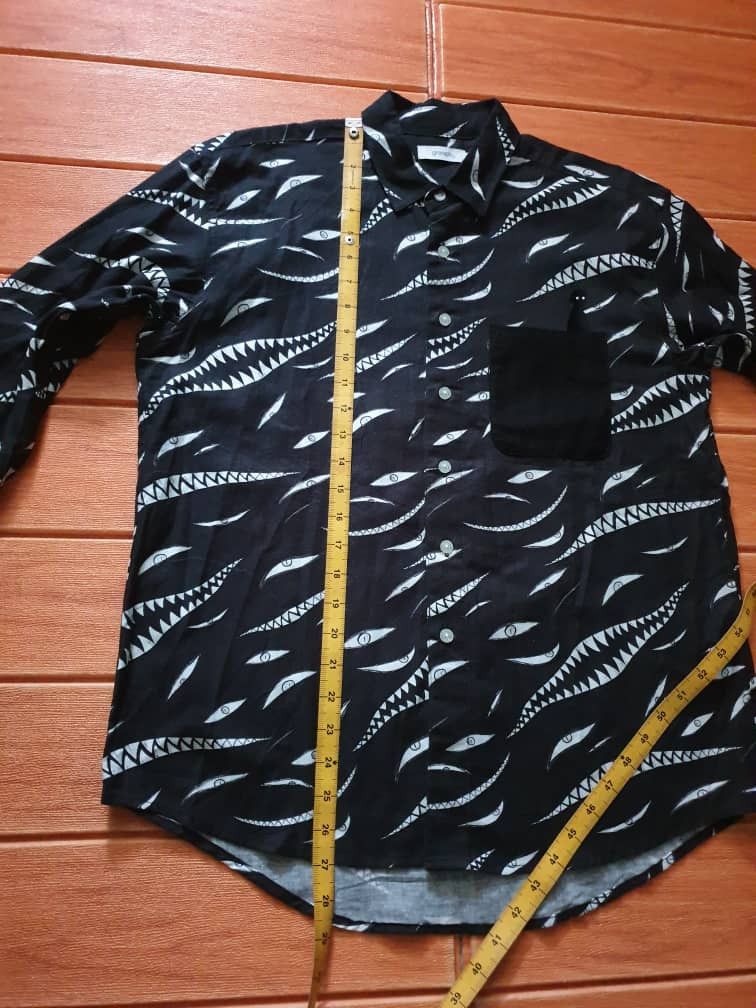 Japanese Brand 💥Hiromu Arakawa monogram Japanese harajuku shirt Size US M / EU 48-50 / 2 - 8 Thumbnail