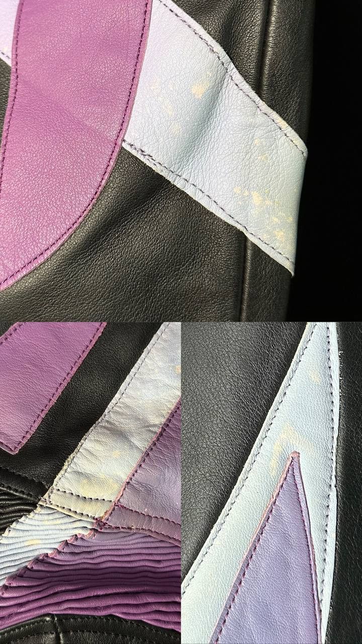 Leather NEW IDCS ISS motorrad mode Leather Pants Moto Biker Racing Size US 32 / EU 48 - 6 Thumbnail