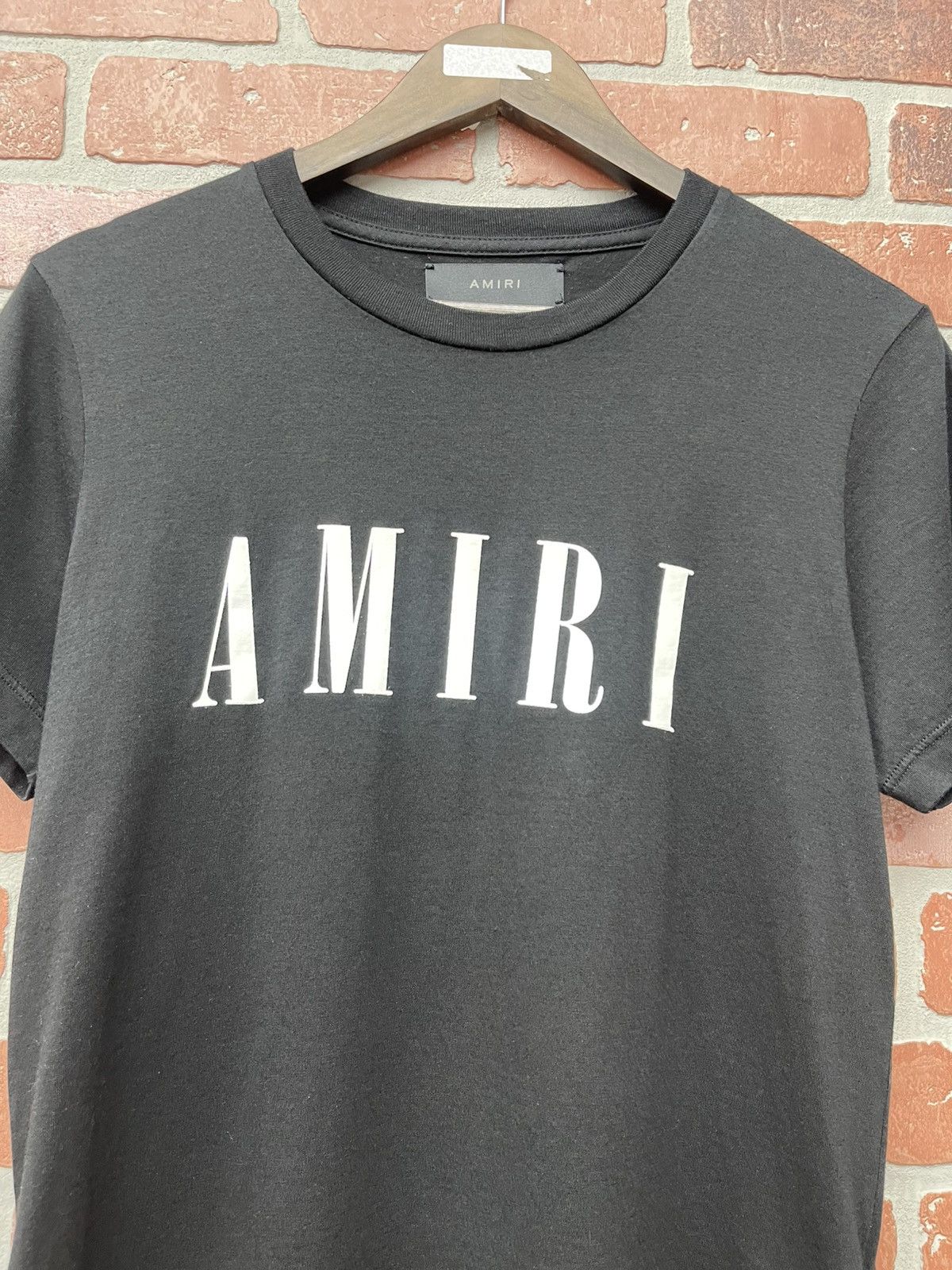 Jordan Brand Size M - Amiri Tee Black Core Logo Very Clean! Size M / US 6-8 / IT 42-44 - 4 Thumbnail